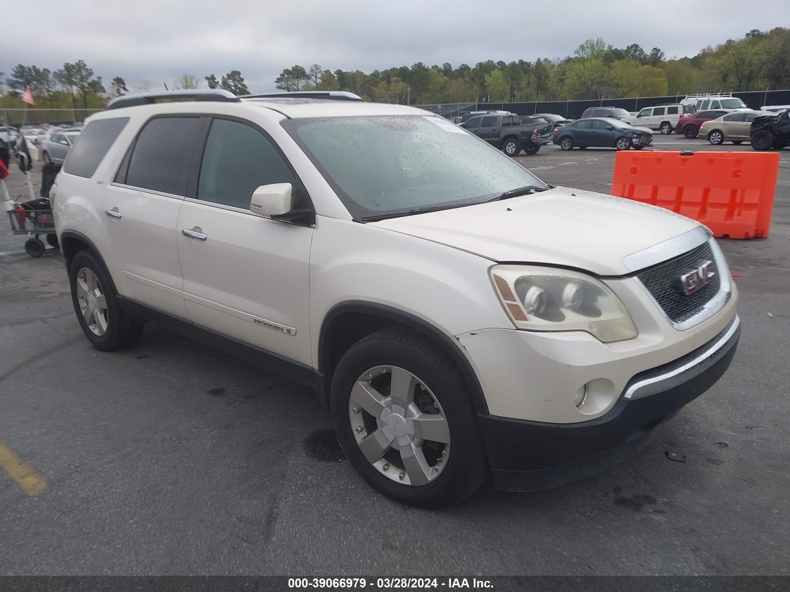 GMC ACADIA 2008 1gker33728j187662