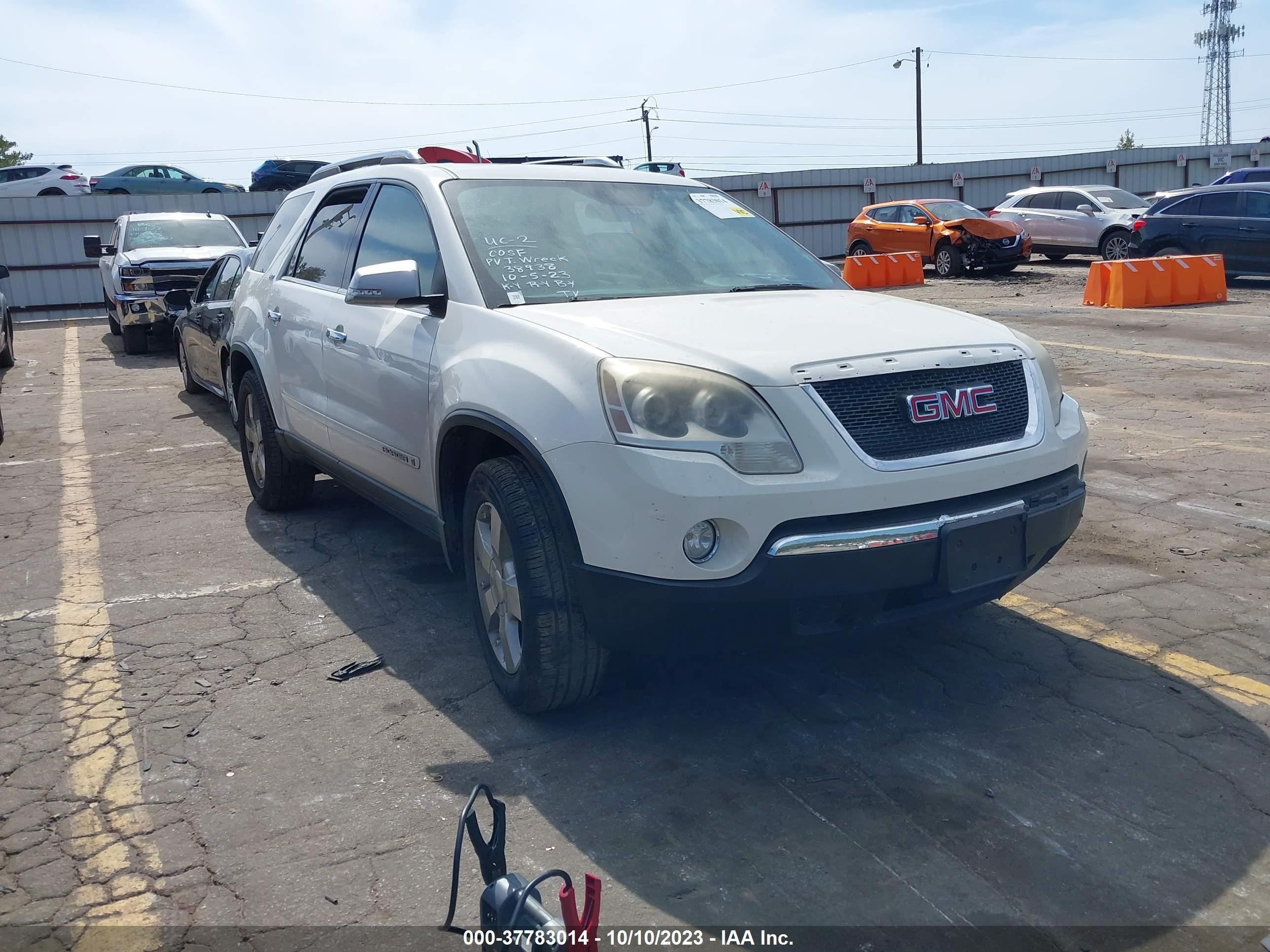 GMC ACADIA 2008 1gker33728j256415