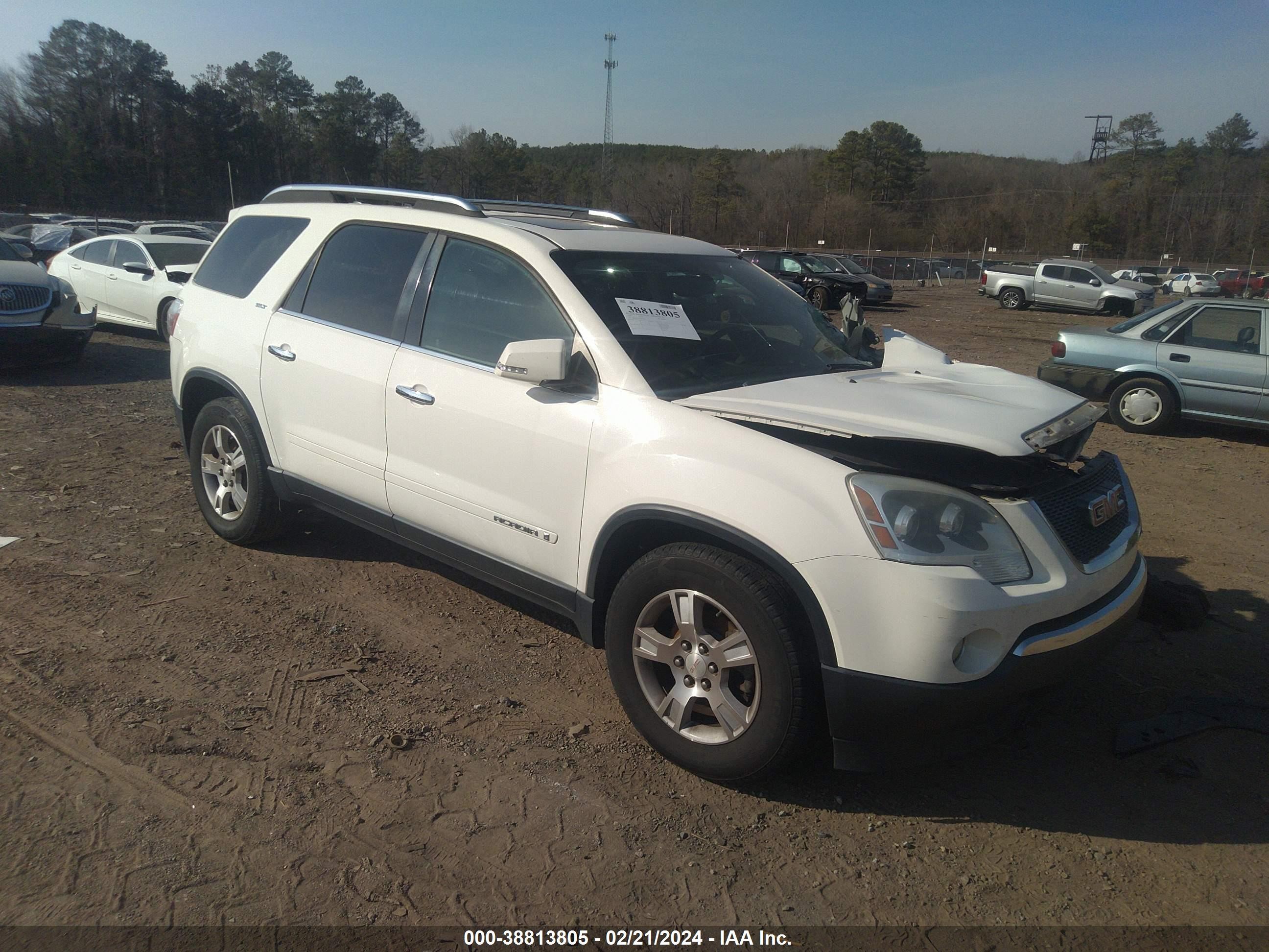 GMC ACADIA 2008 1gker33728j276874