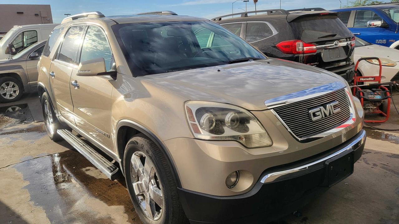 GMC ACADIA 2008 1gker33798j125322