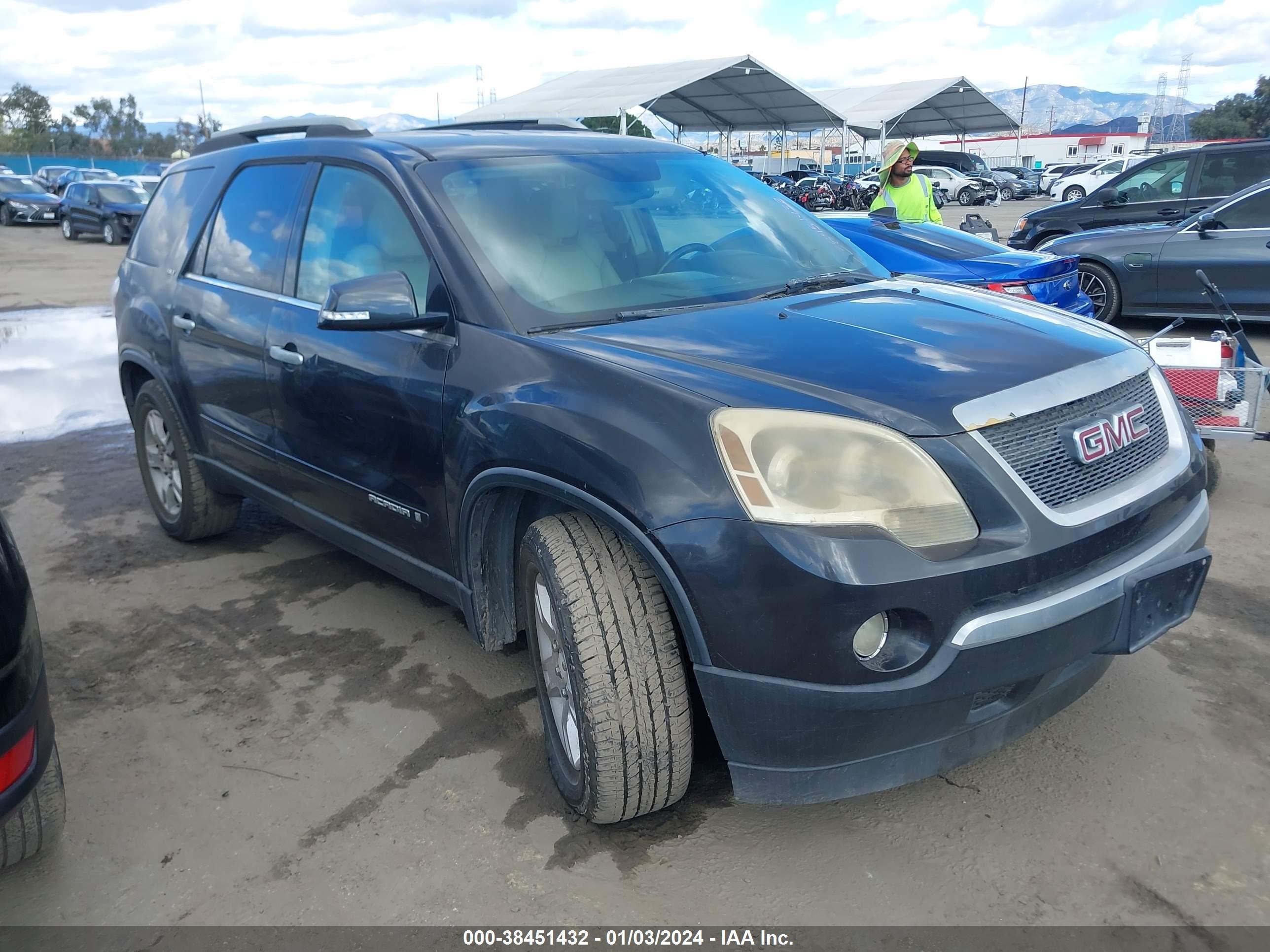 GMC ACADIA 2007 1gker337x7j107314