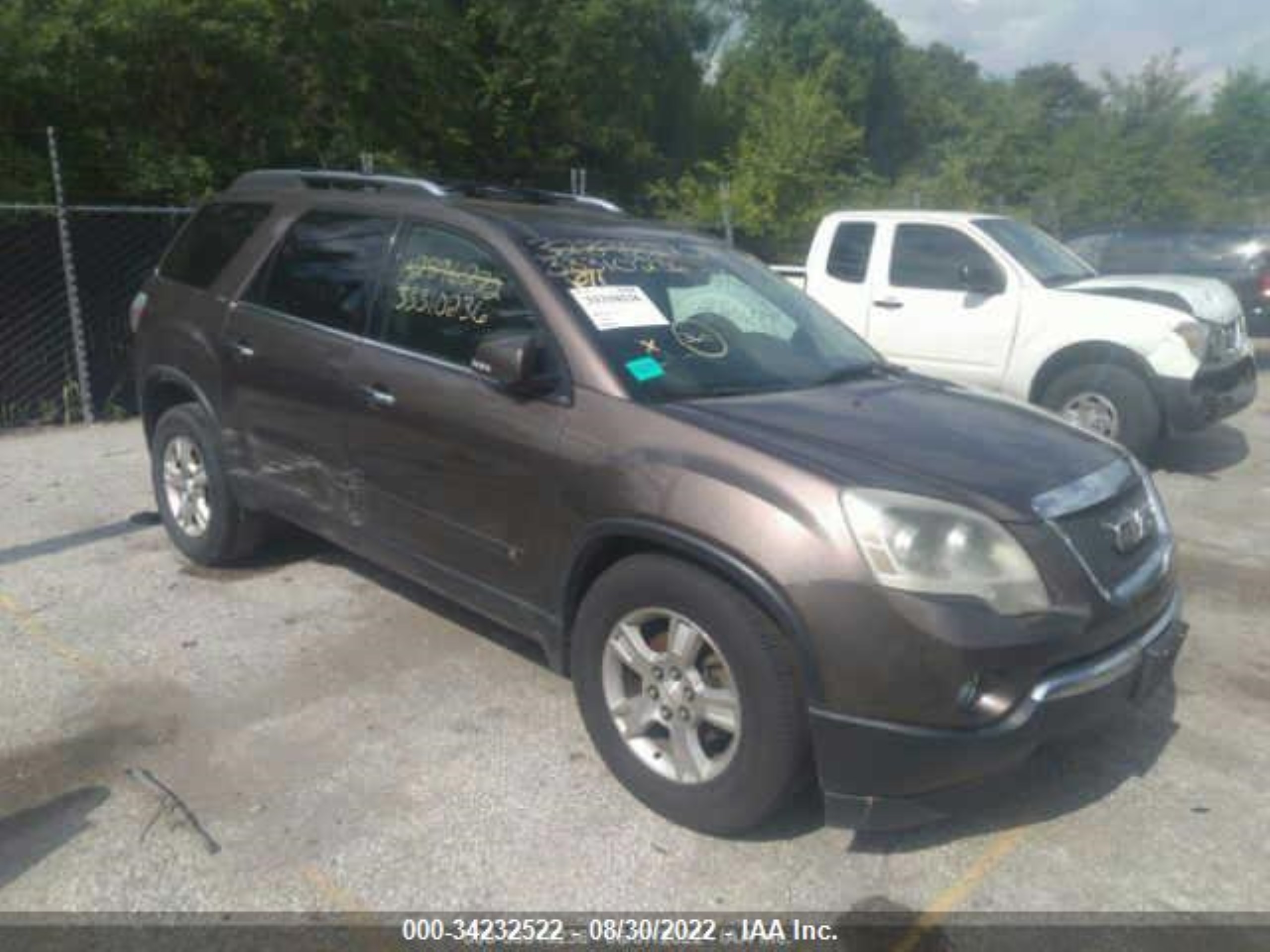 GMC ACADIA 2009 1gker33d59j196850