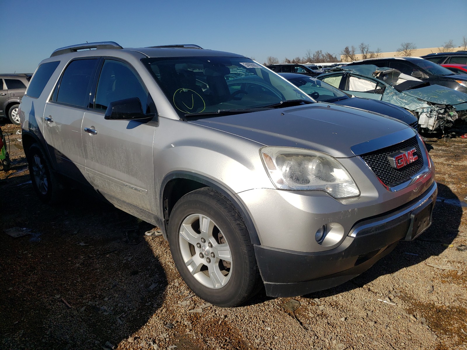 GMC ACADIA SLE 2007 1gkev13717j104074