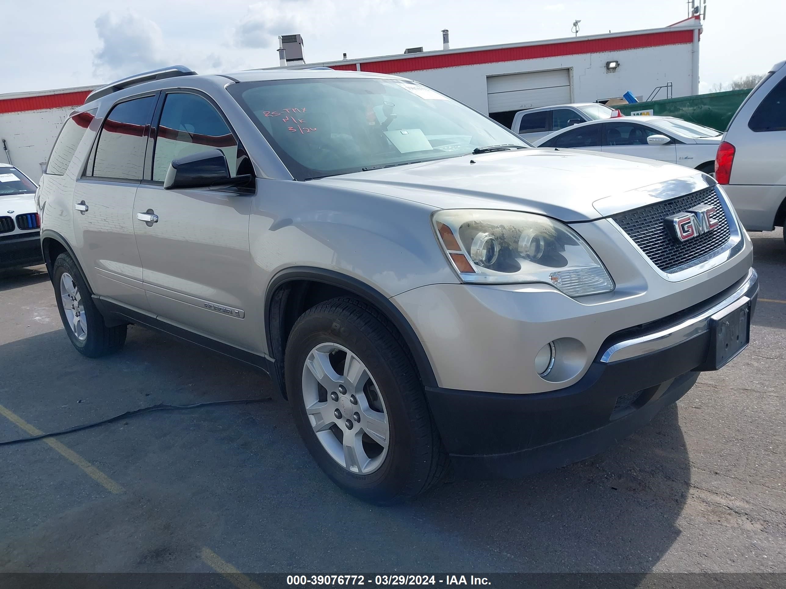 GMC ACADIA 2007 1gkev13717j114572