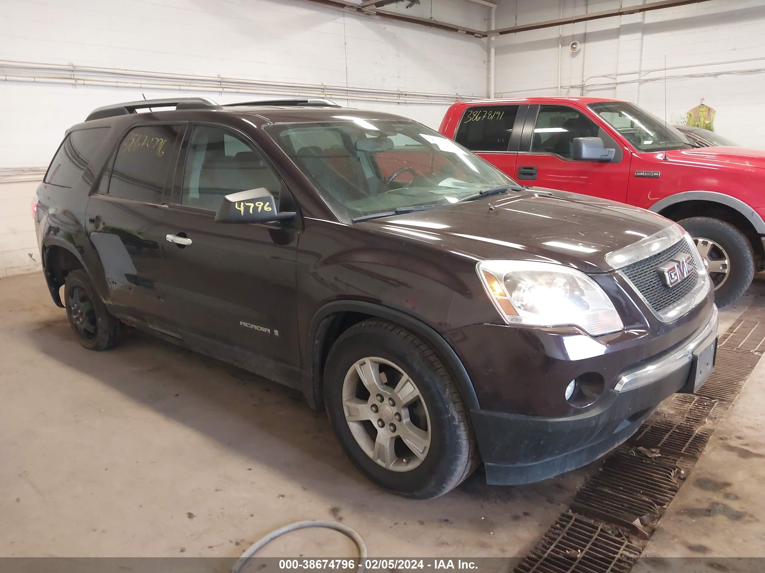 GMC ACADIA 2008 1gkev13778j167567