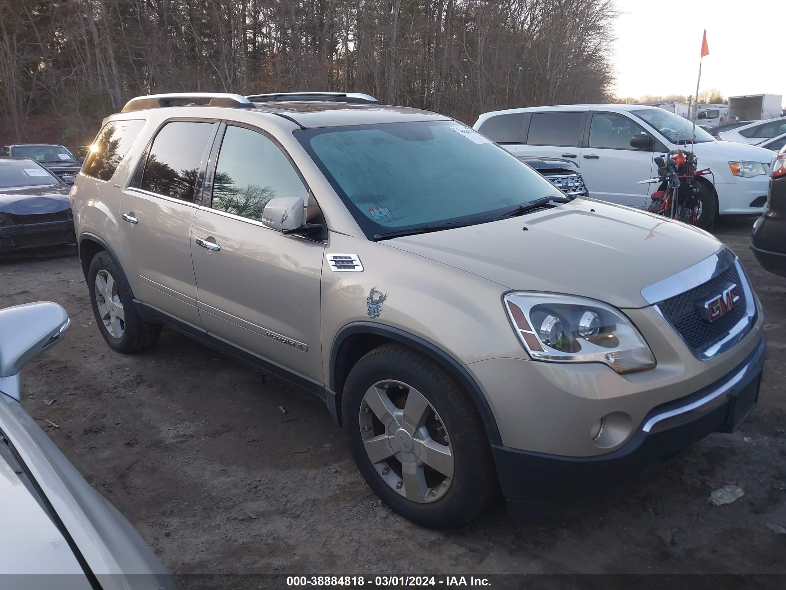 GMC ACADIA 2008 1gkev23728j220861