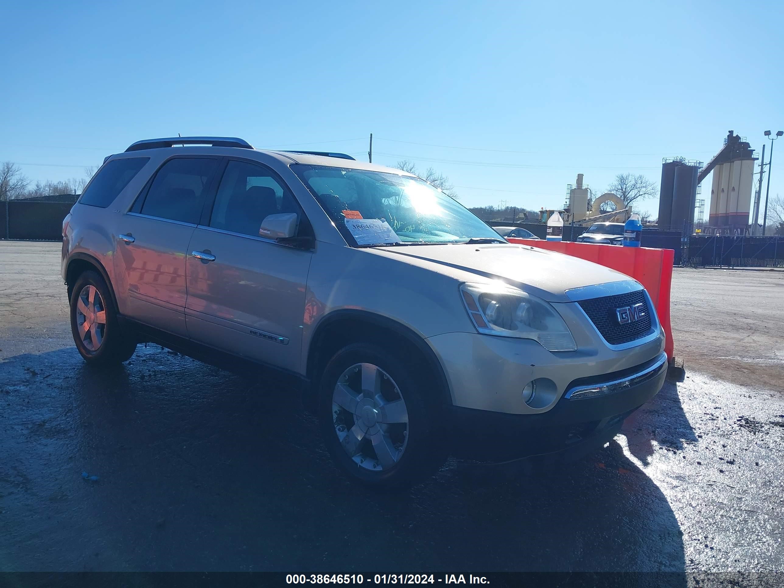 GMC ACADIA 2008 1gkev23778j257811