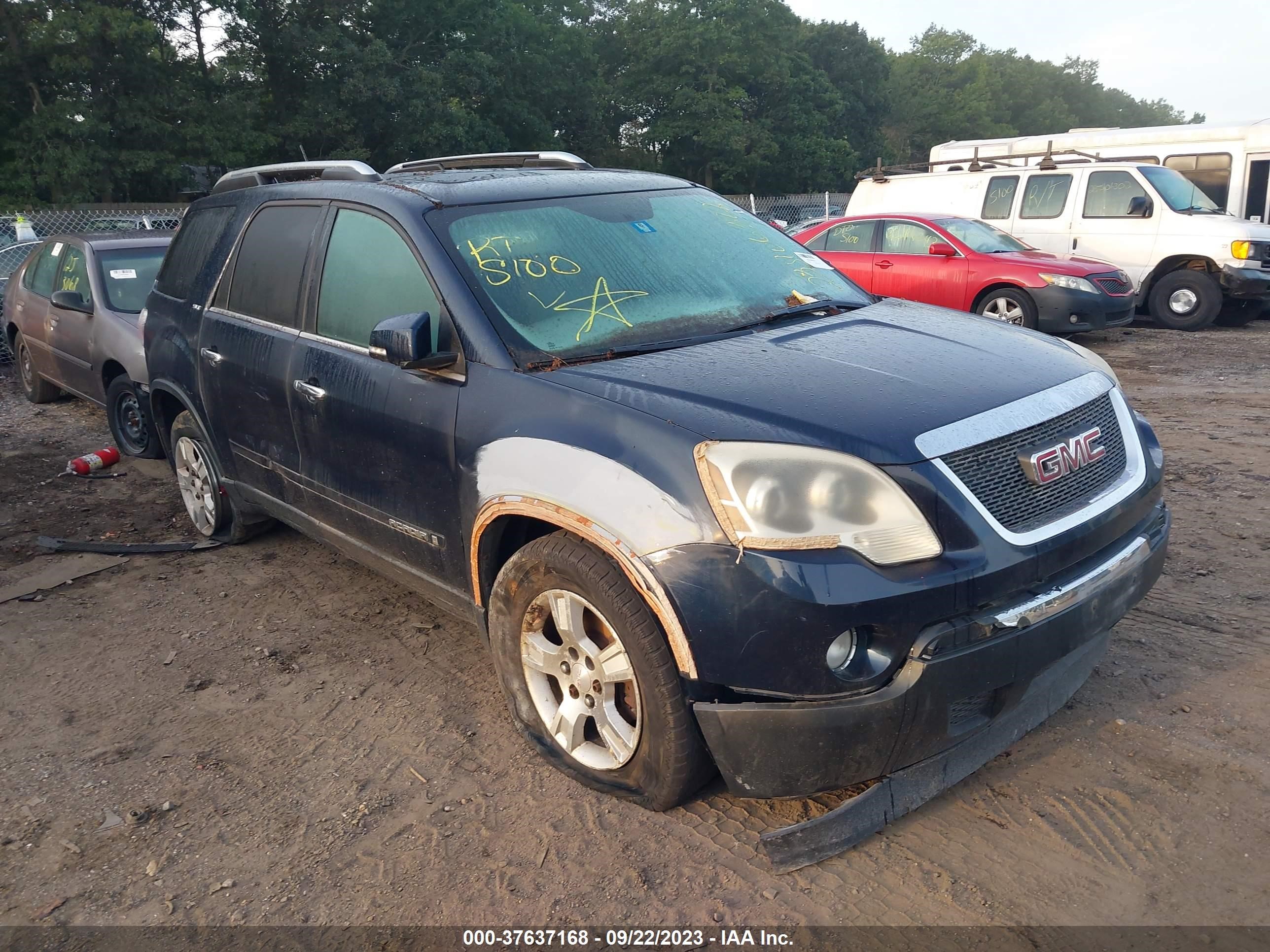 GMC ACADIA 2008 1gkev23778j282644