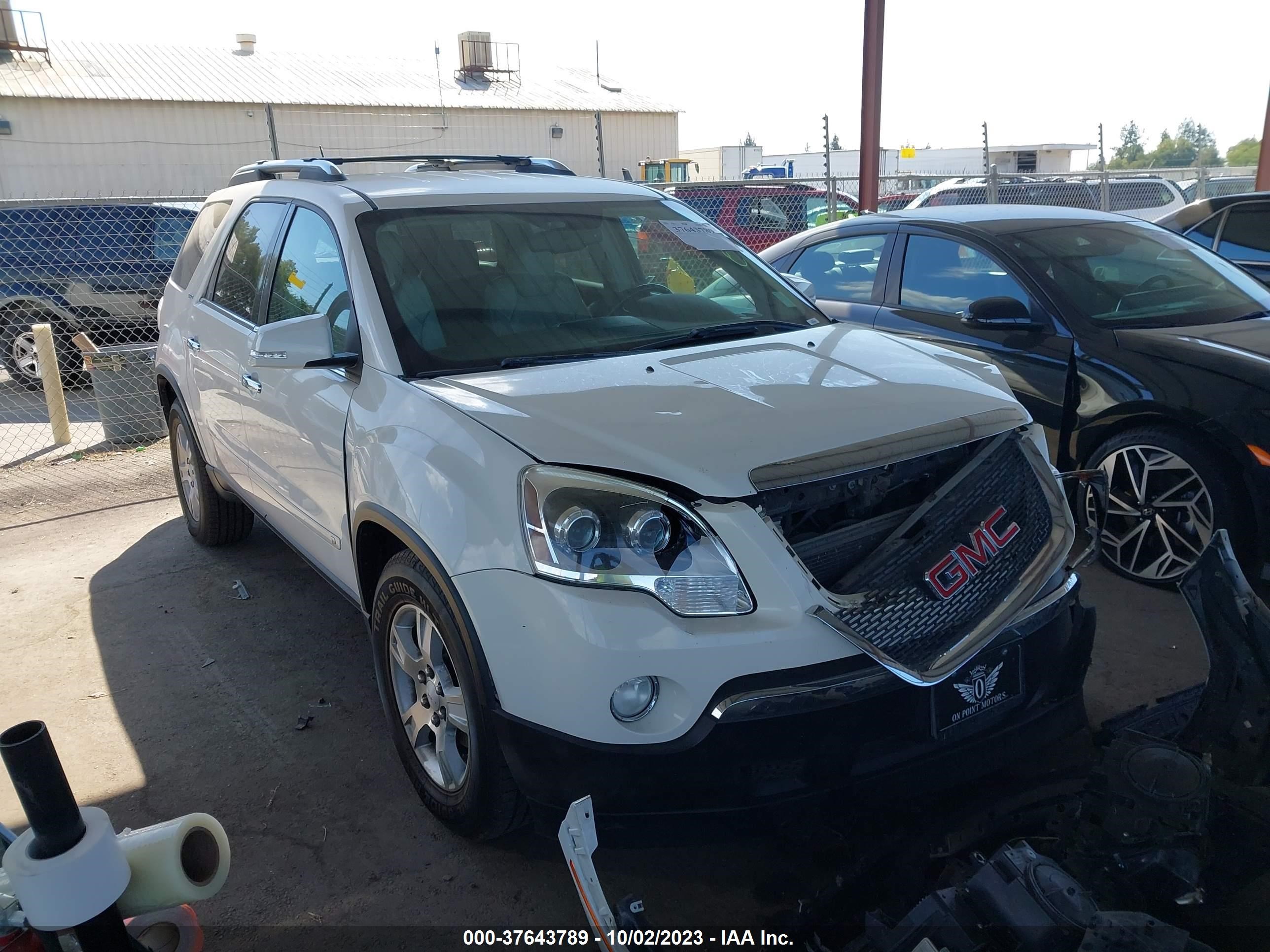 GMC ACADIA 2009 1gkev23d29j141844