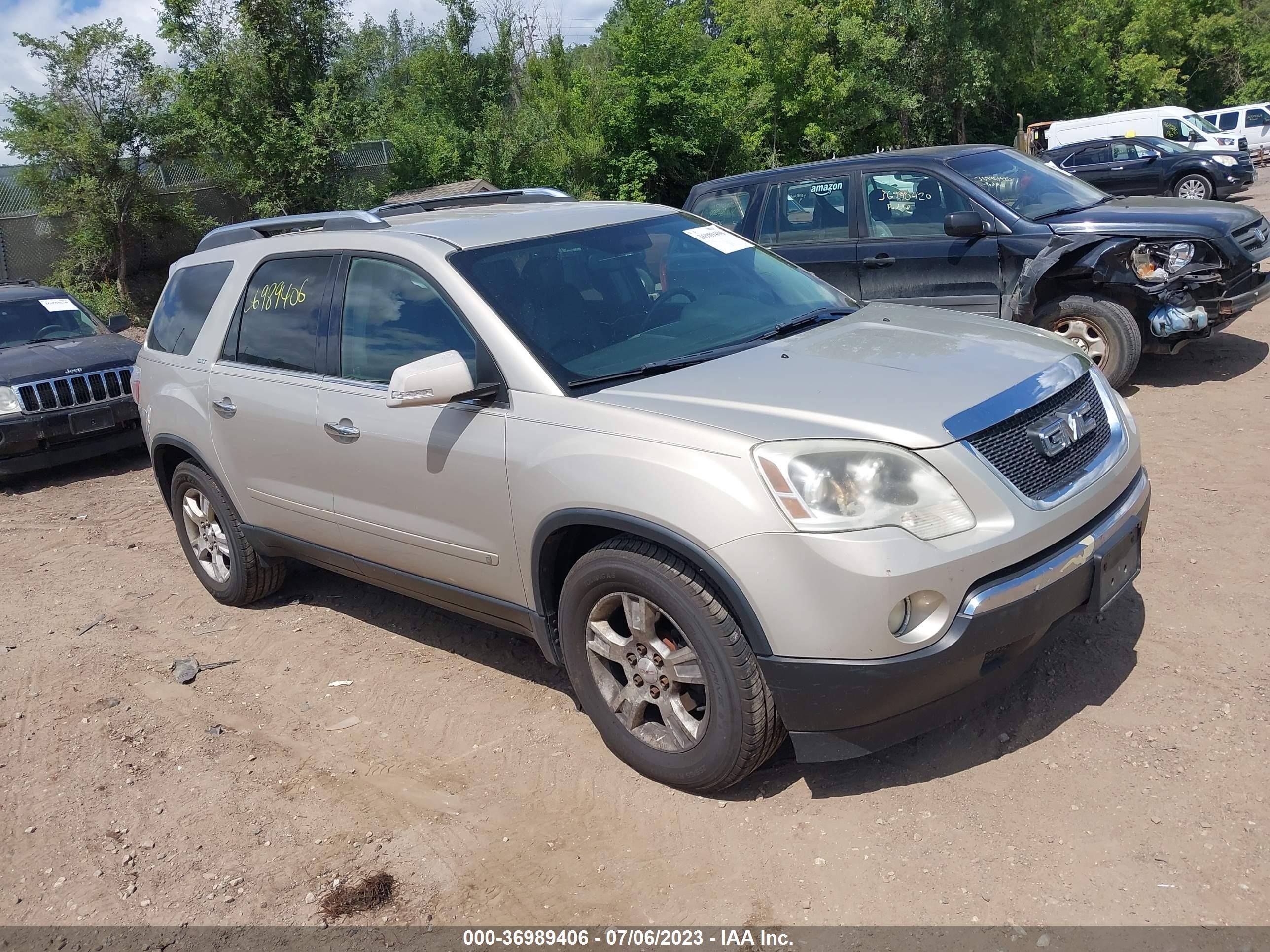 GMC ACADIA 2009 1gkev23d29j203890