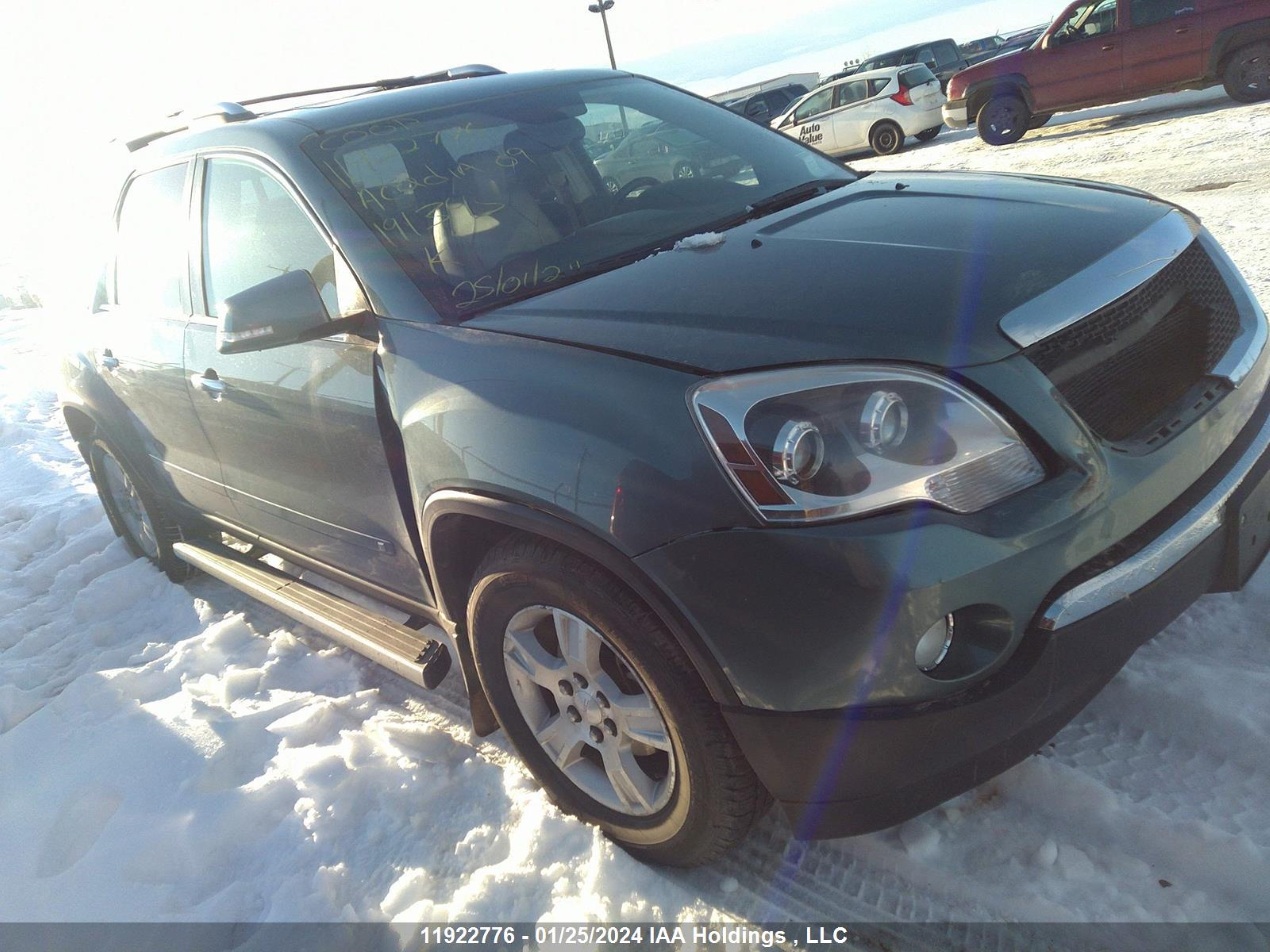 GMC ACADIA 2009 1gkev23d39j191345