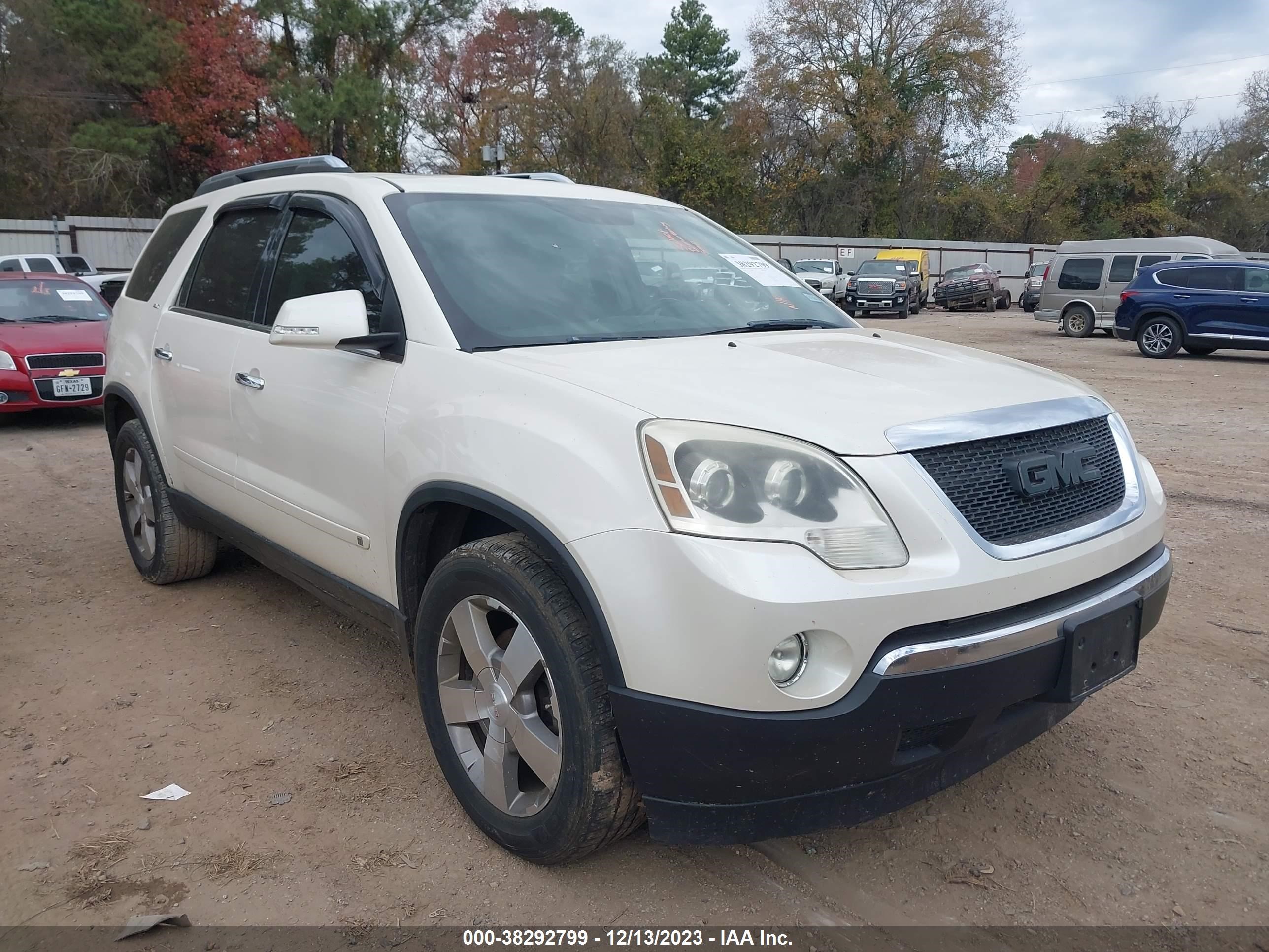 GMC ACADIA 2009 1gkev23d49j220089