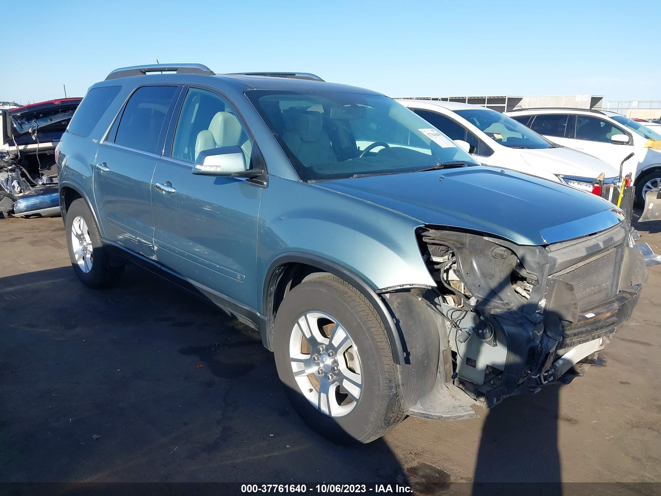 GMC ACADIA 2009 1gkev23d69j152247