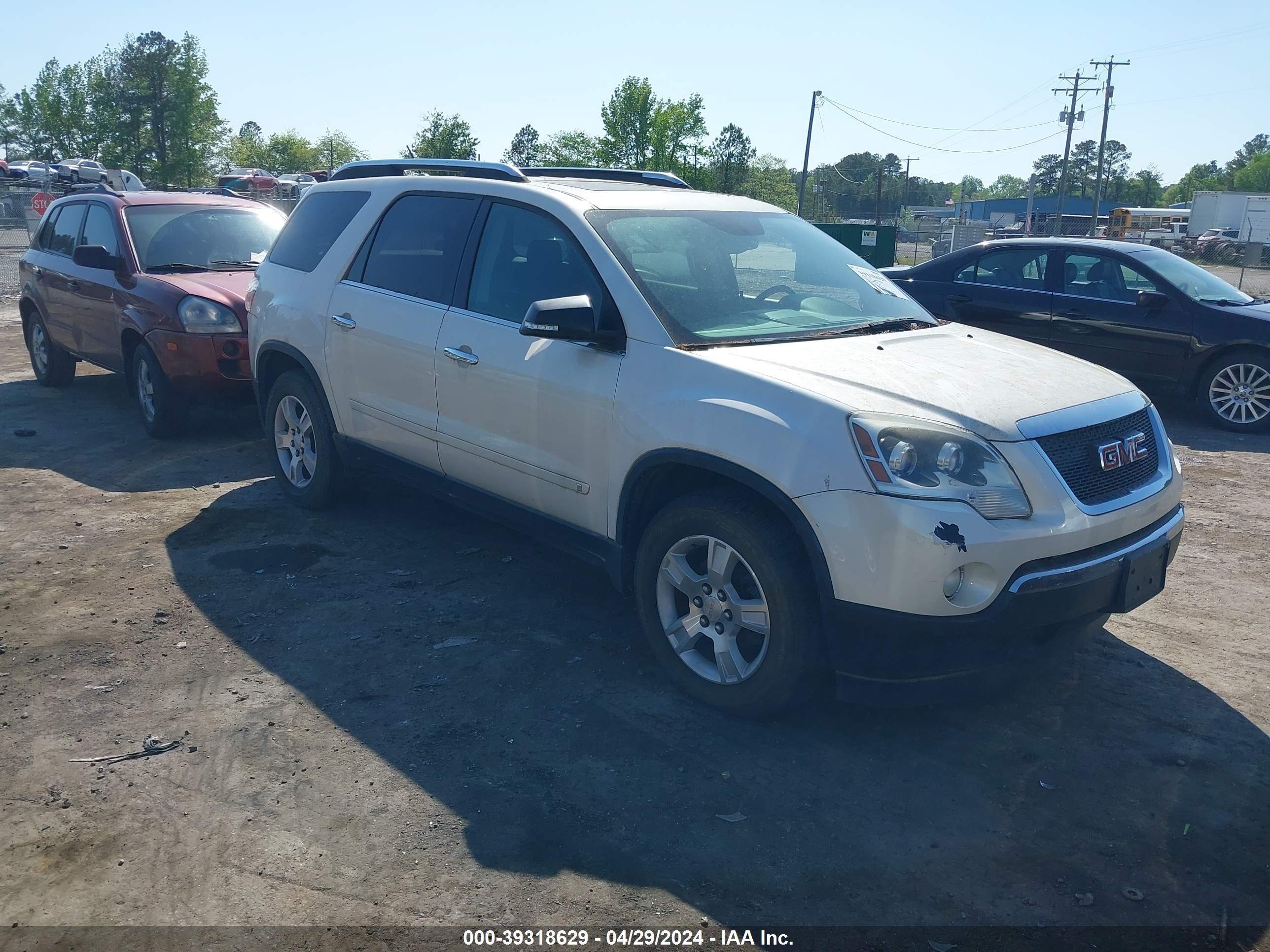 GMC ACADIA 2009 1gkev23d79j150037