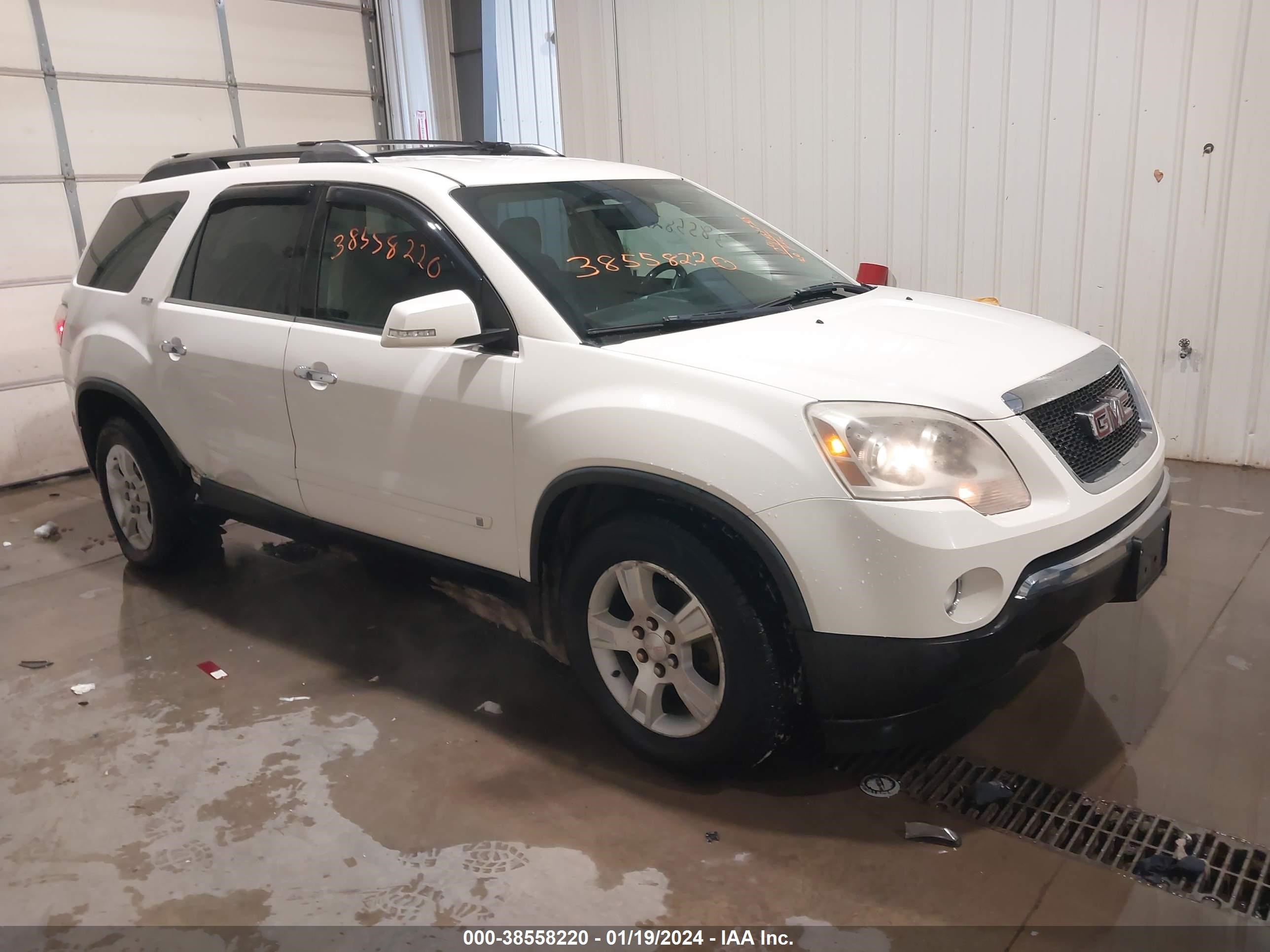 GMC ACADIA 2009 1gkev23d99j167907