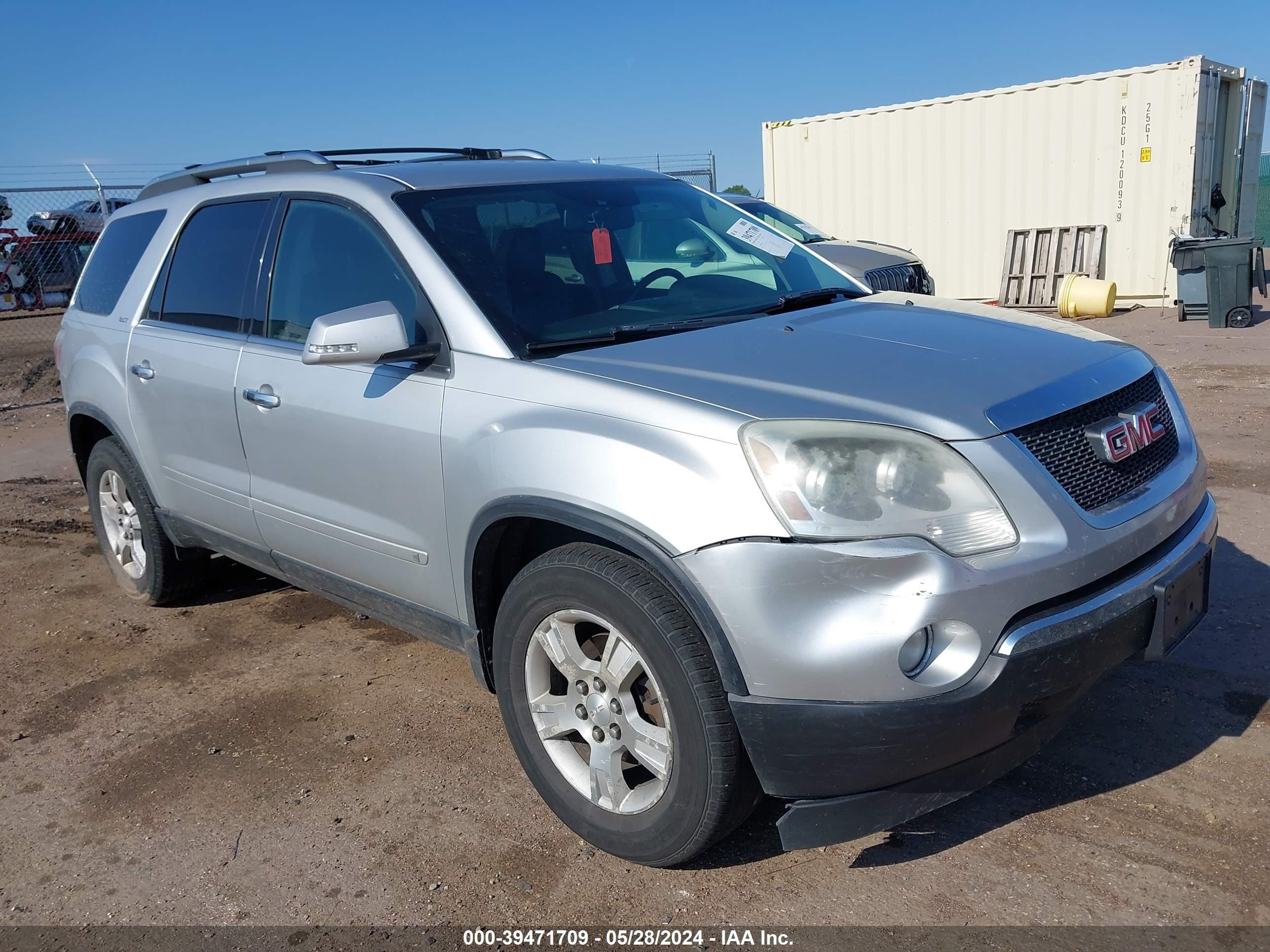 GMC ACADIA 2009 1gkev23d99j220380