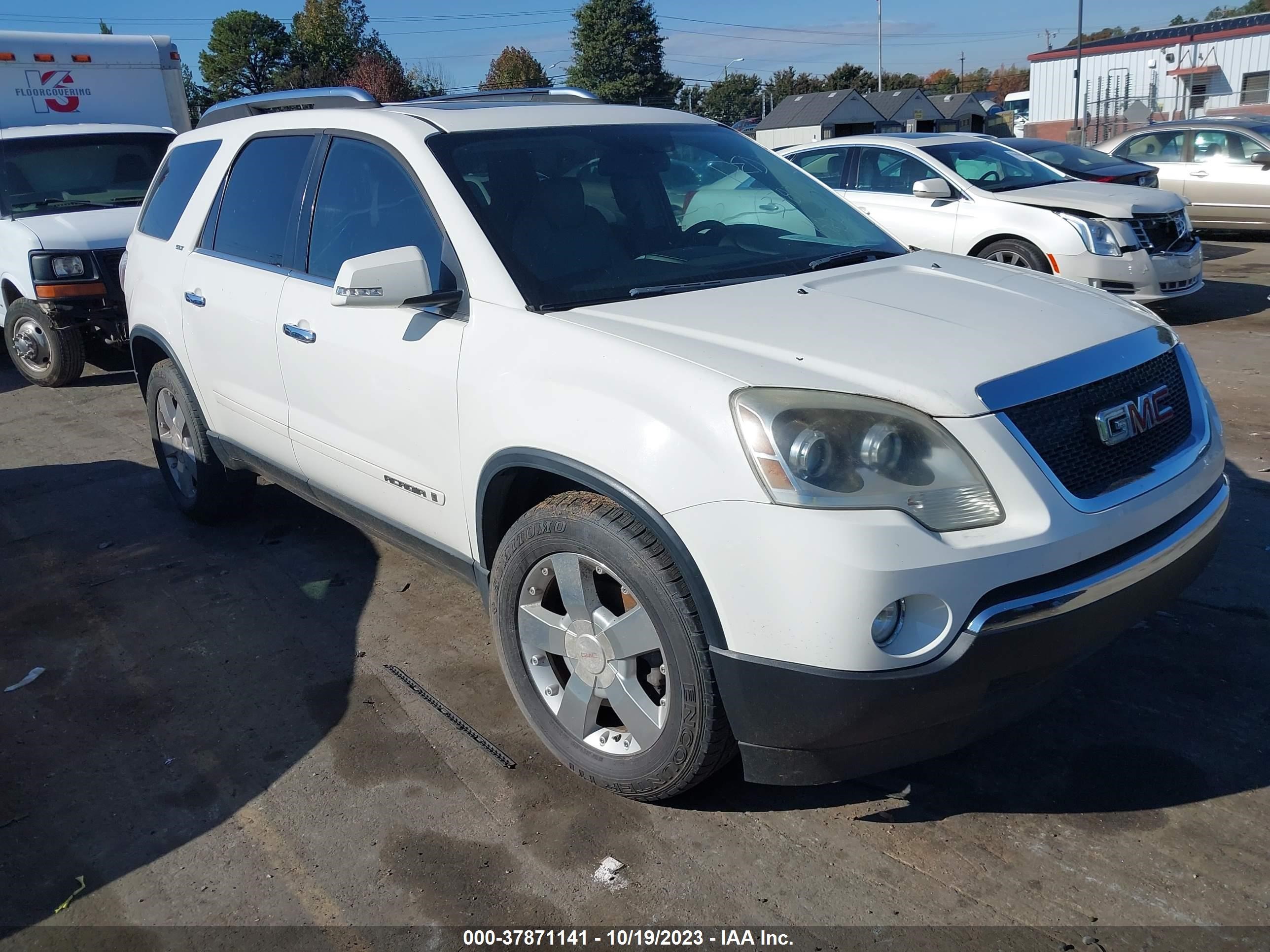 GMC ACADIA 2008 1gkev33718j130784