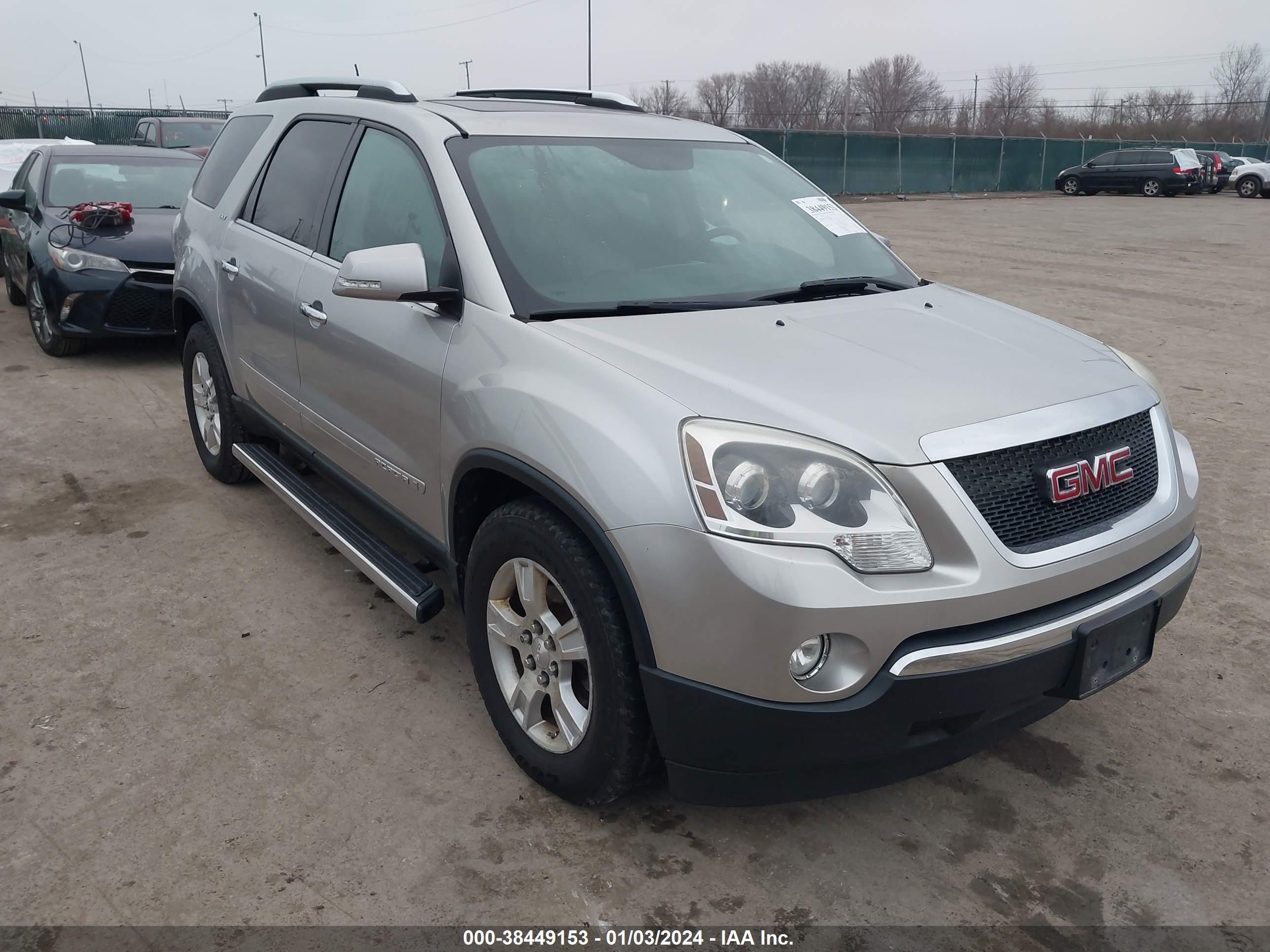 GMC ACADIA 2008 1gkev33728j235771