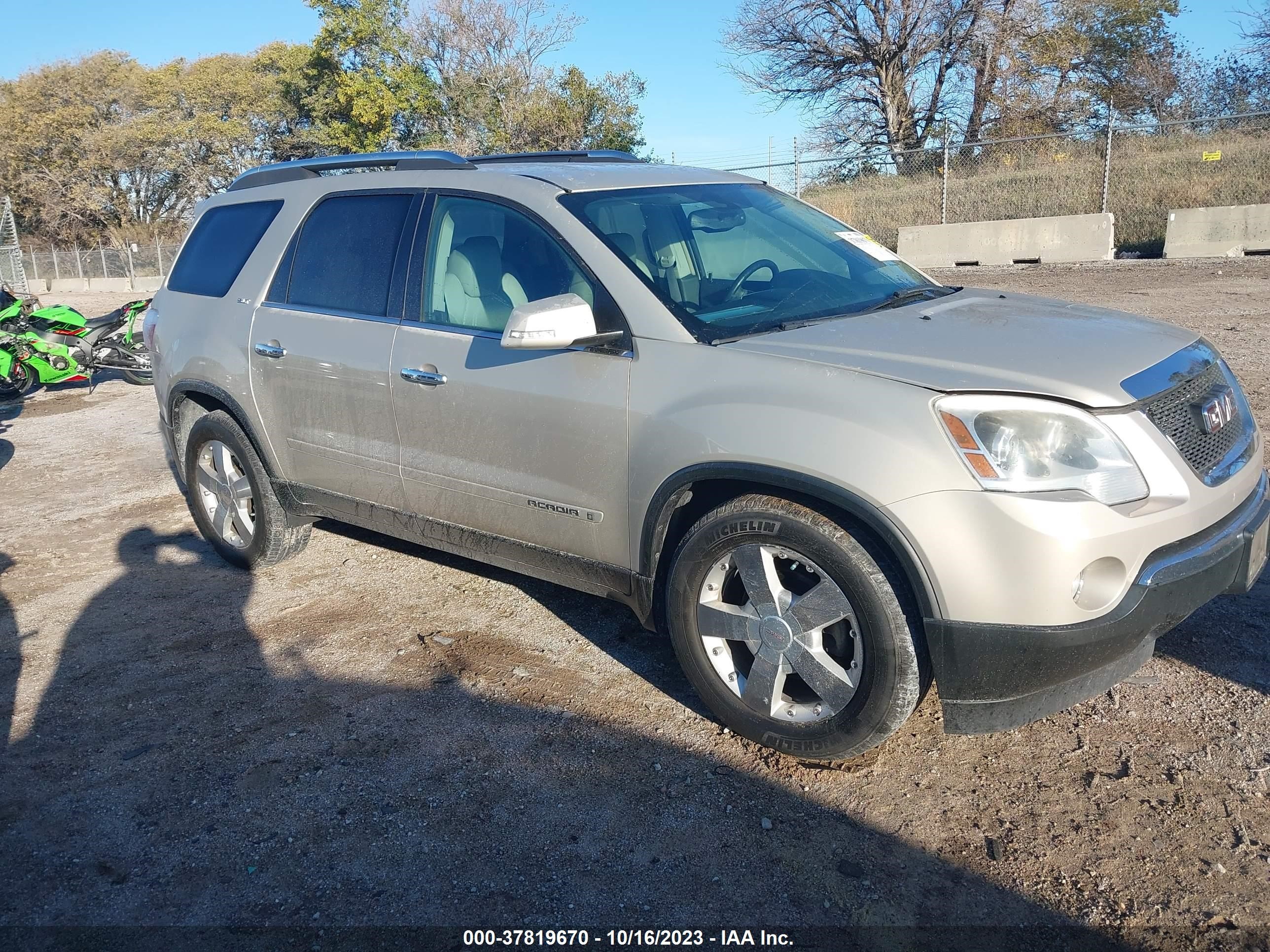 GMC ACADIA 2008 1gkev33738j202374