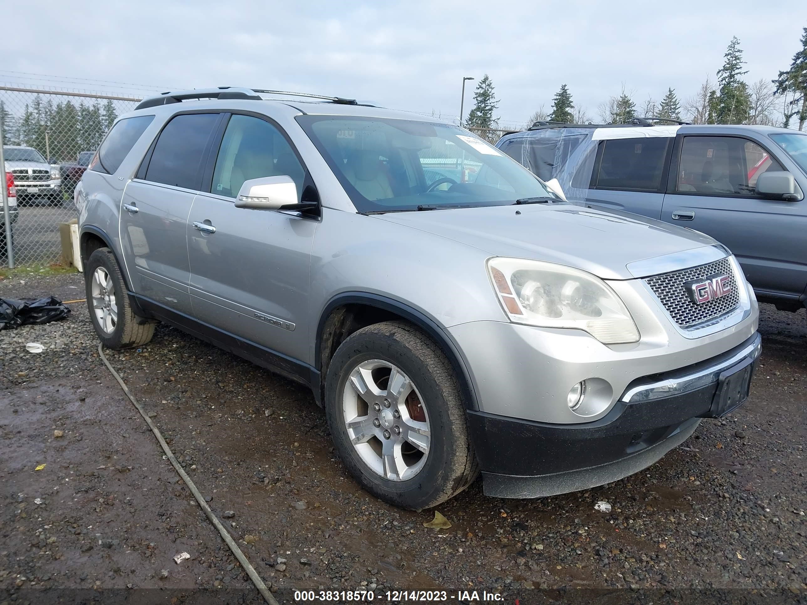 GMC ACADIA 2008 1gkev33748j124770