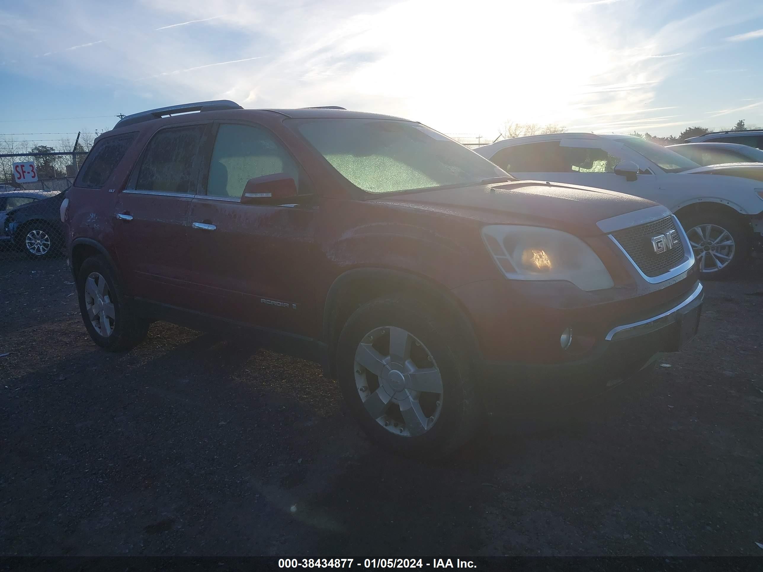 GMC ACADIA 2008 1gkev33748j136790