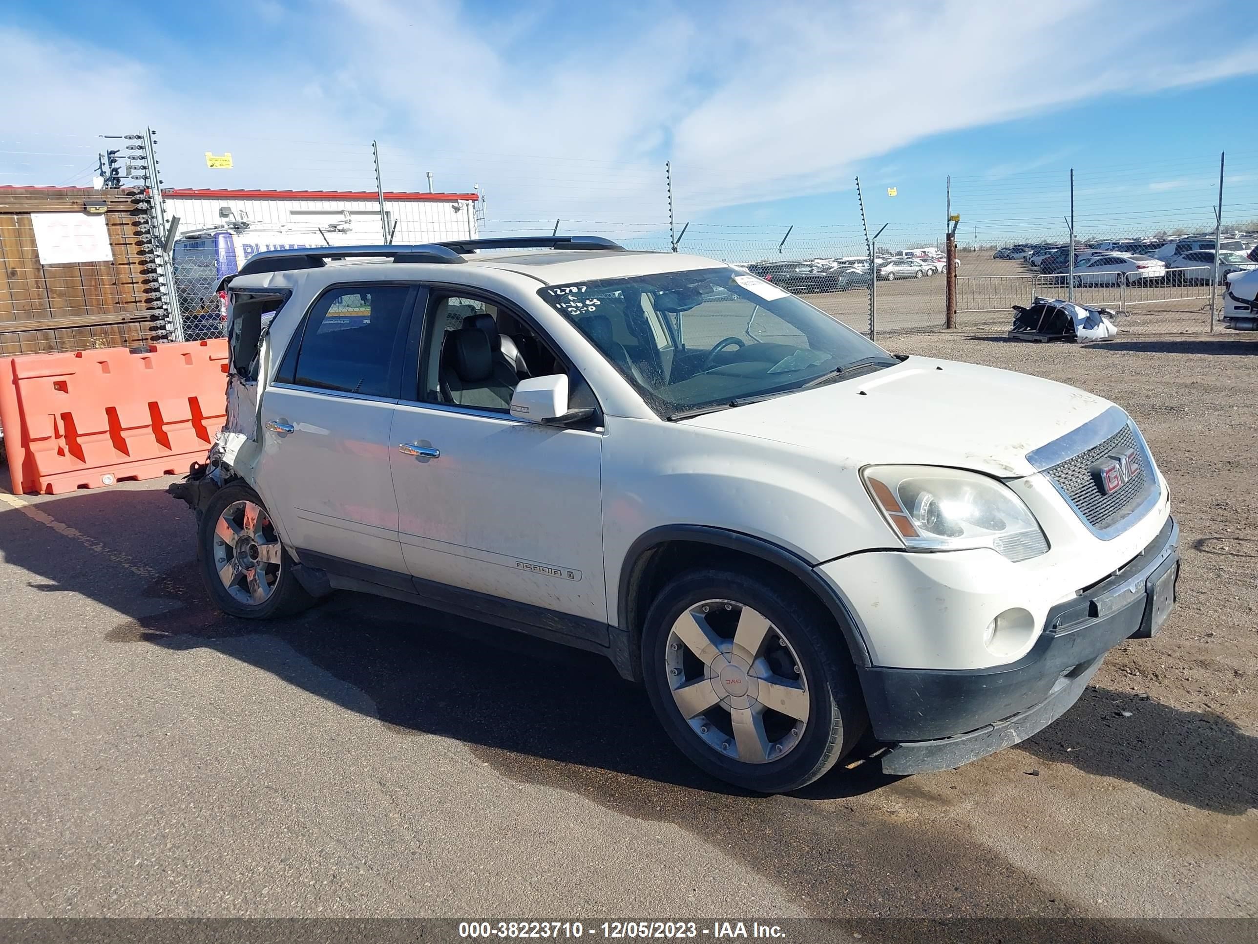 GMC ACADIA 2008 1gkev33748j299732