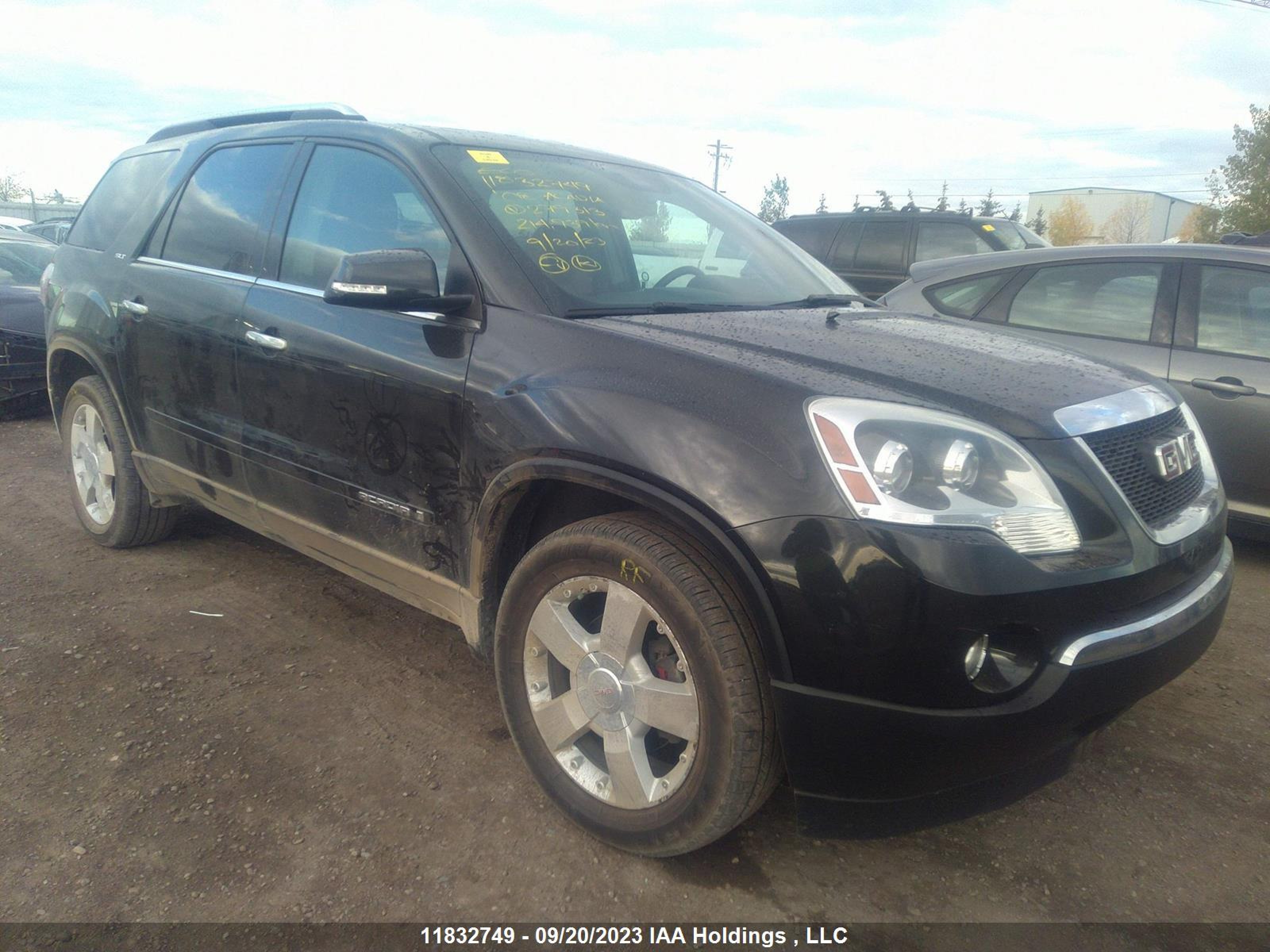 GMC ACADIA 2008 1gkev33758j279313