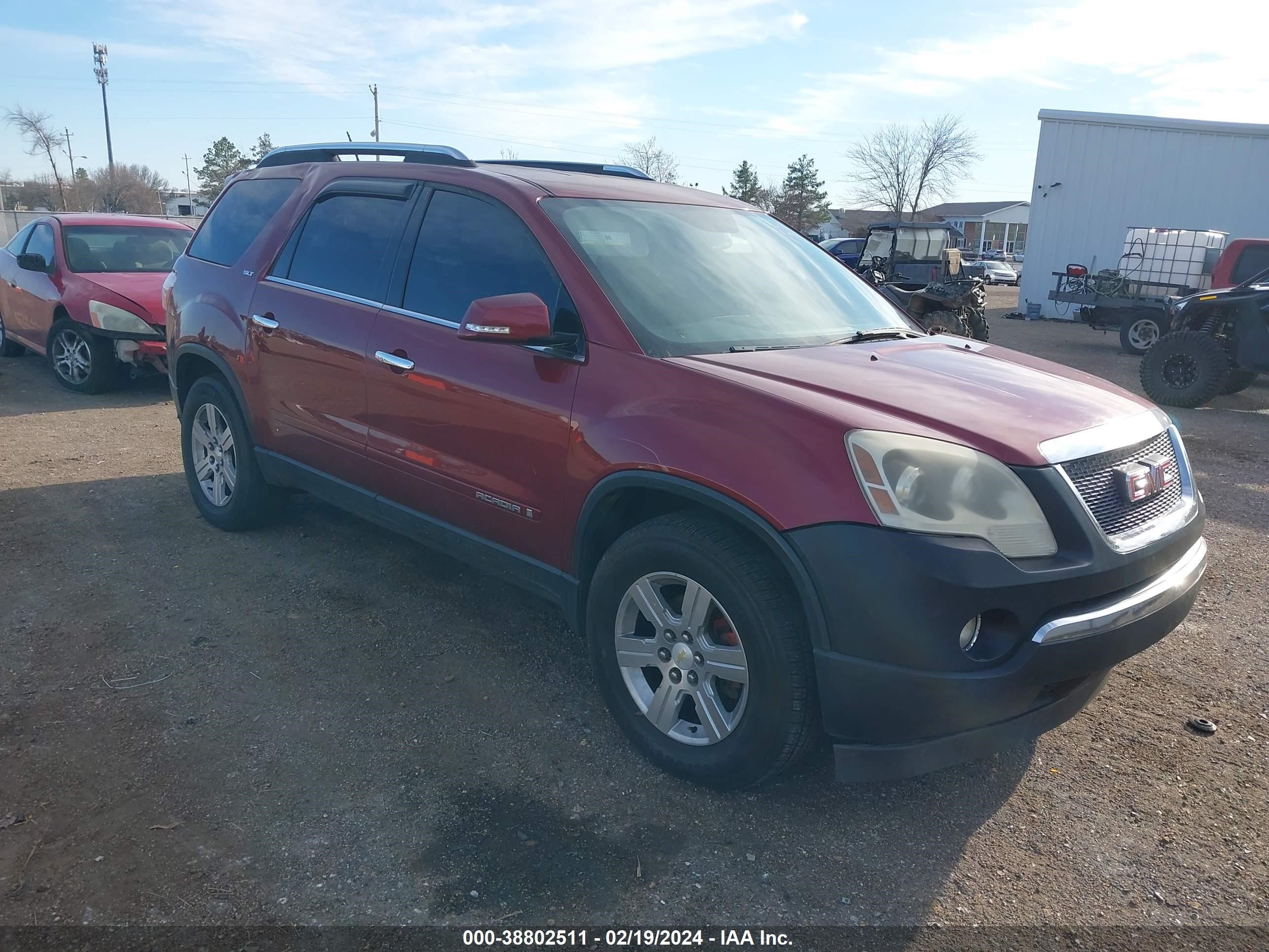 GMC ACADIA 2008 1gkev33768j121157