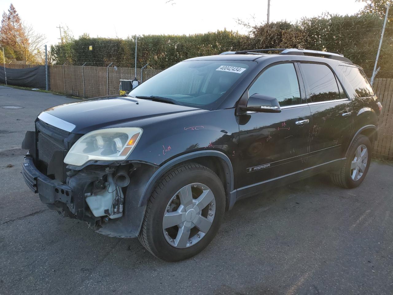 GMC ACADIA 2008 1gkev337x8j277055