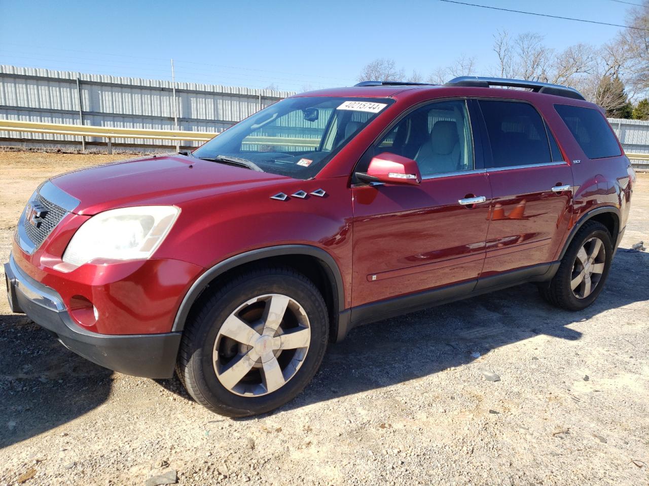 GMC ACADIA 2009 1gkev33d09j169468