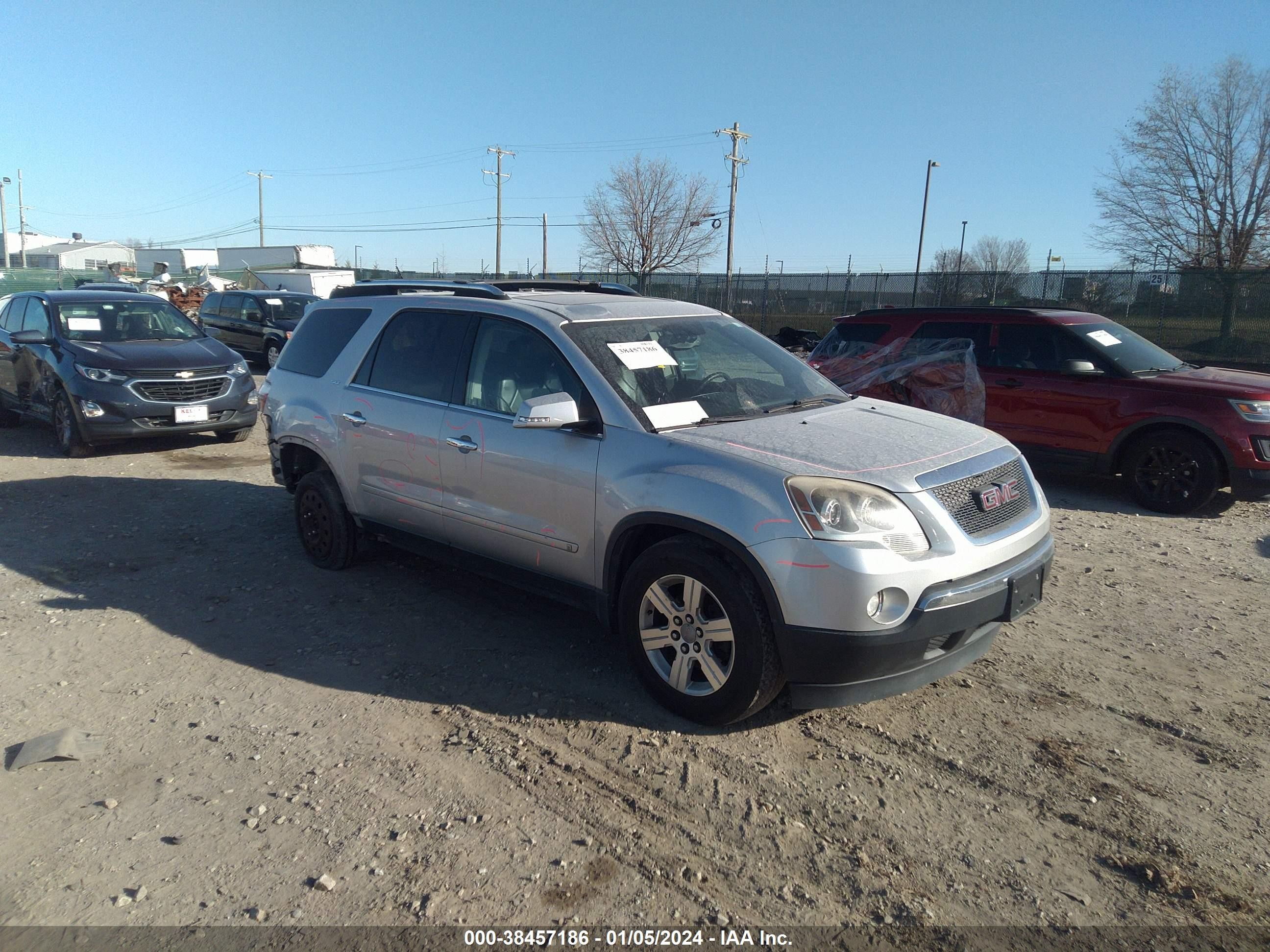 GMC ACADIA 2009 1gkev33d29j144068