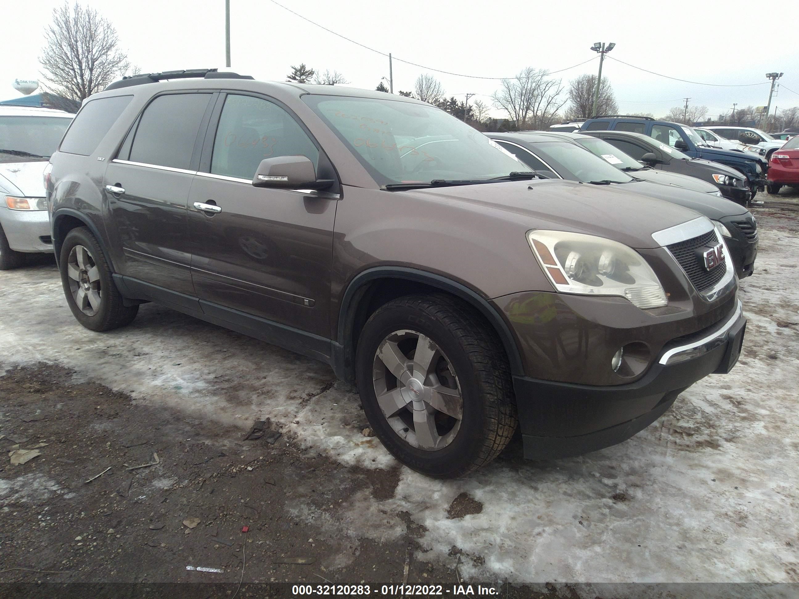 GMC ACADIA 2009 1gkev33d59j200598