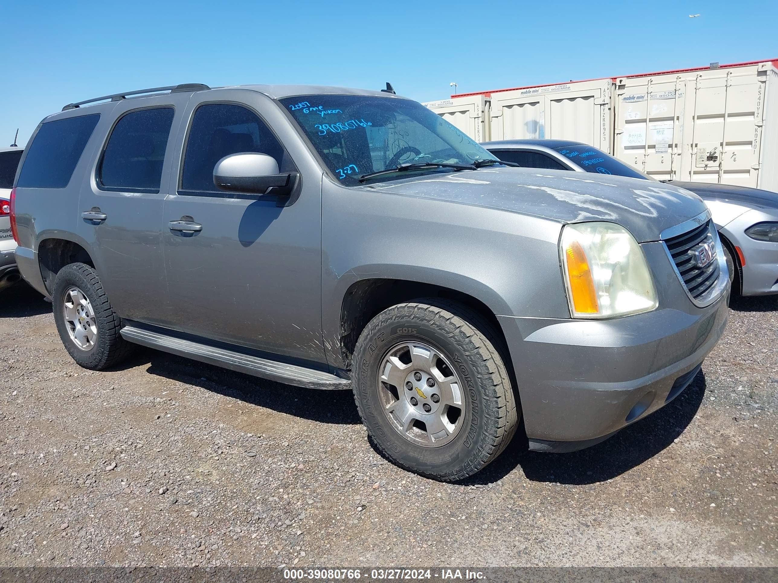 GMC YUKON 2007 1gkfc13j57j120431