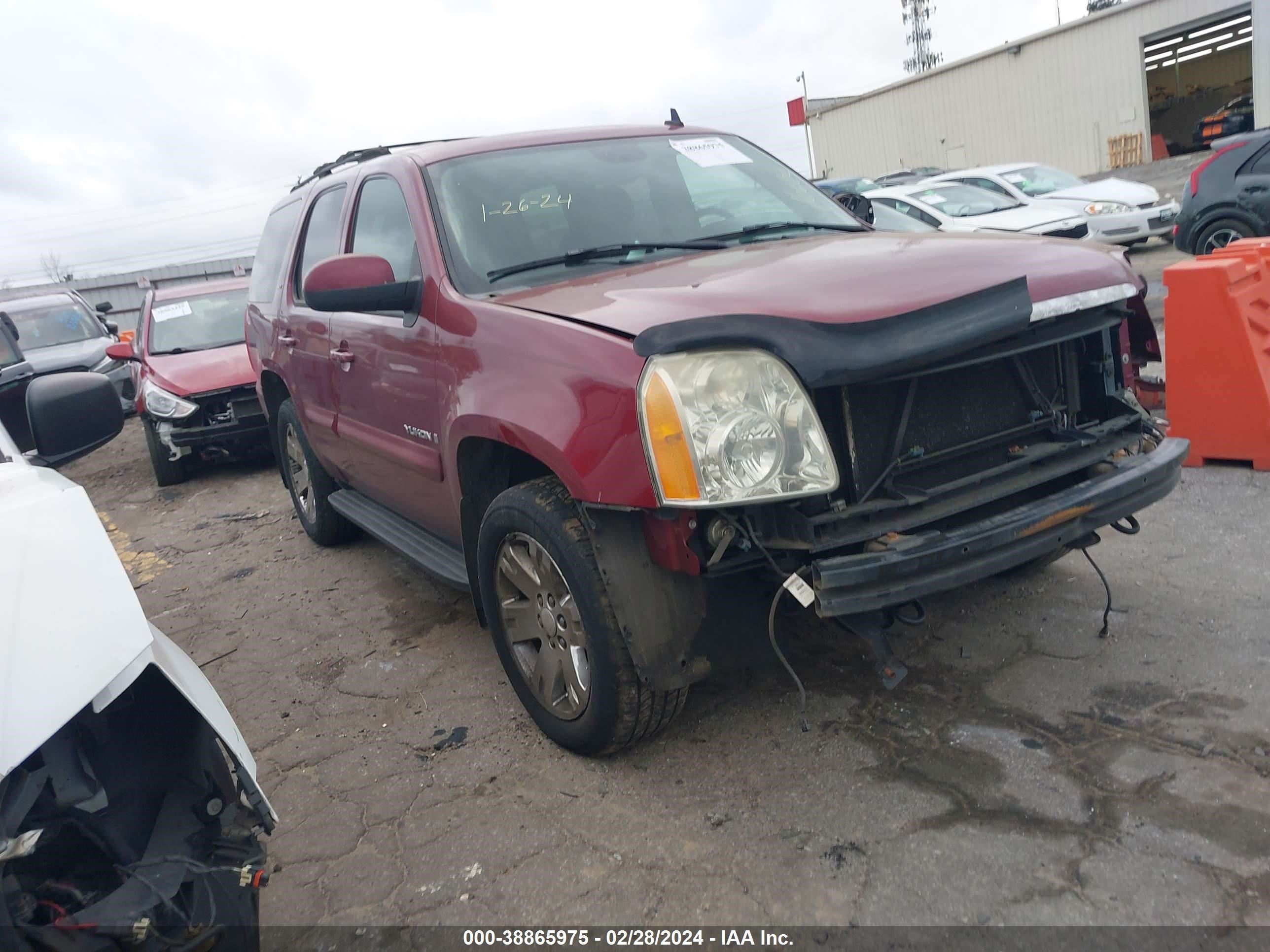 GMC YUKON 2007 1gkfk13007j217935