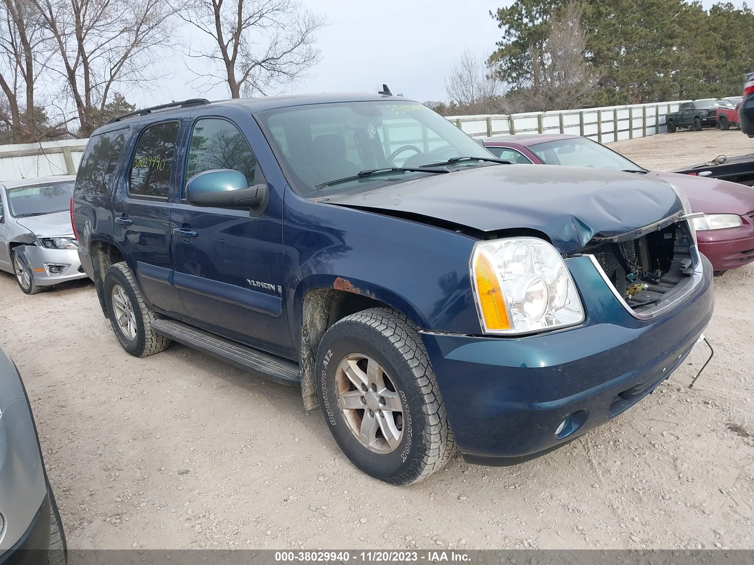 GMC YUKON 2007 1gkfk13037j222286