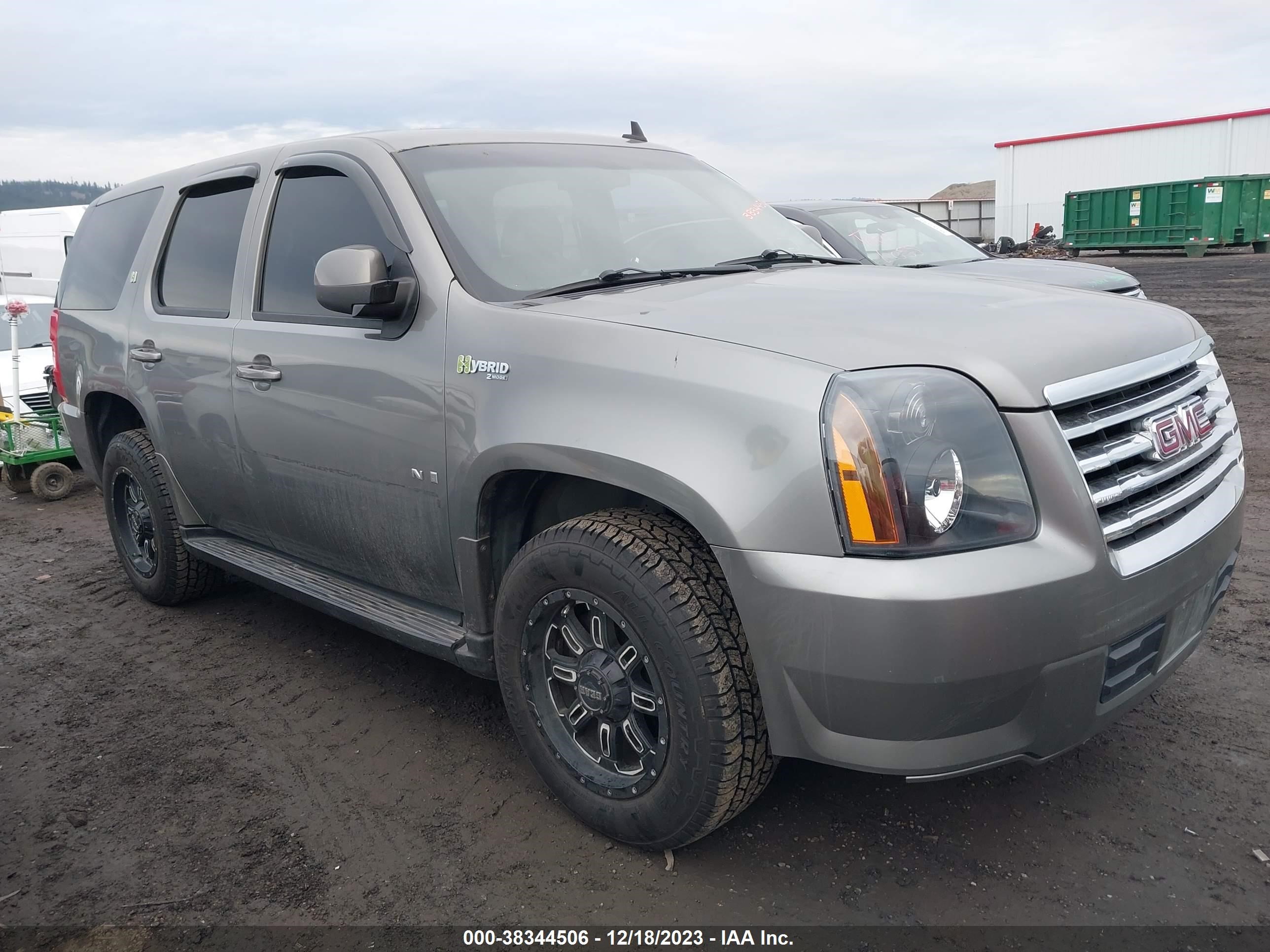 GMC YUKON 2008 1gkfk135x8r274058