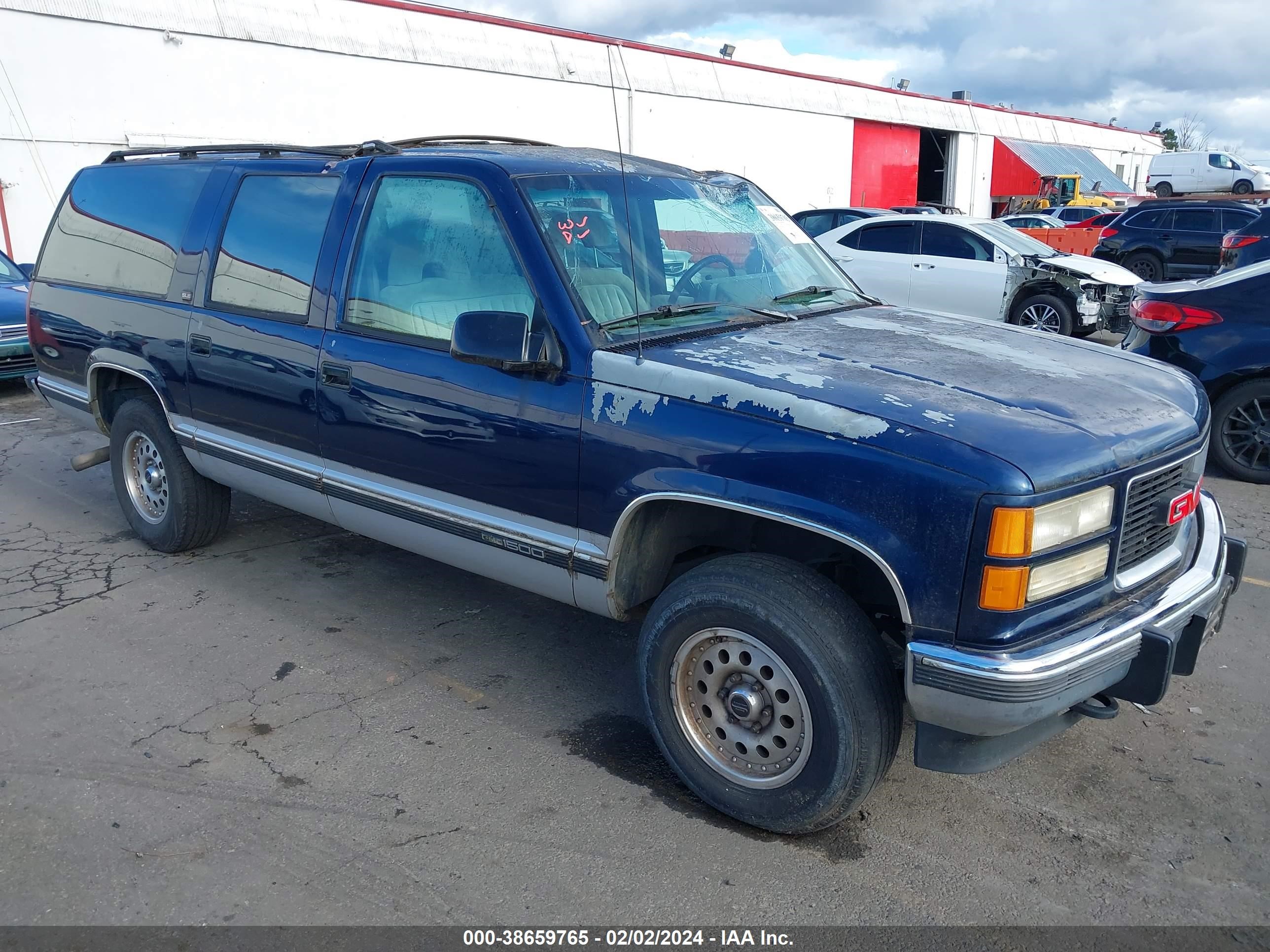 GMC SUBURBAN 1994 1gkfk16k4rj721162