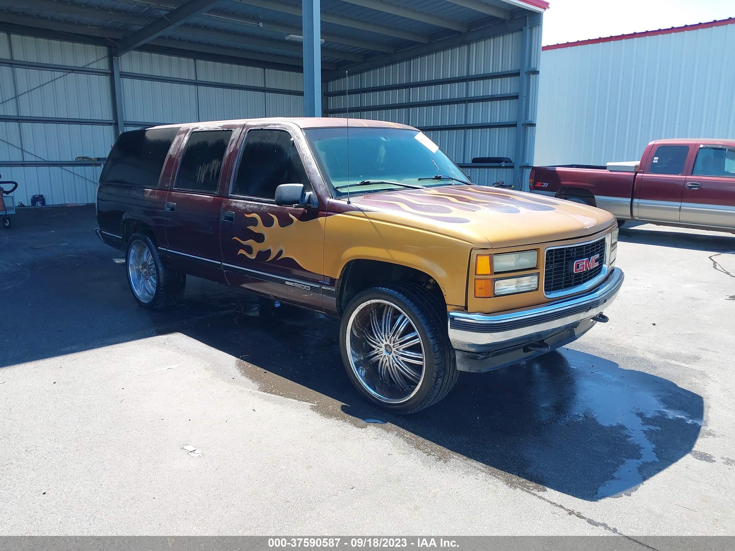 GMC SUBURBAN 1997 1gkfk16r6vj761492