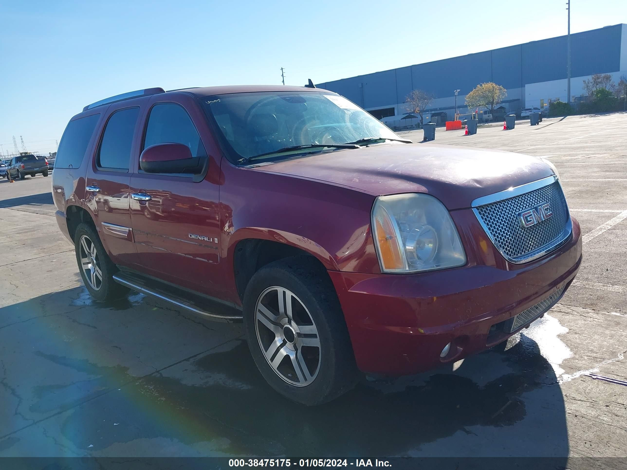 GMC YUKON 2007 1gkfk63807j363447