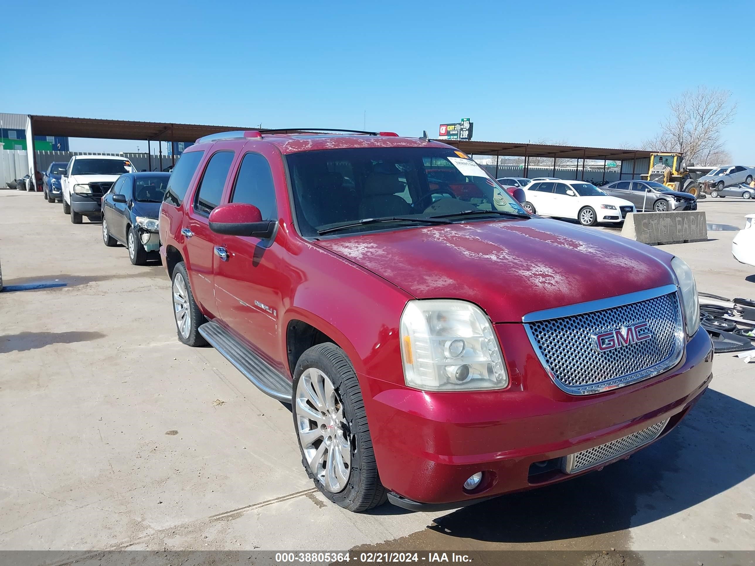 GMC YUKON 2007 1gkfk63827j241107