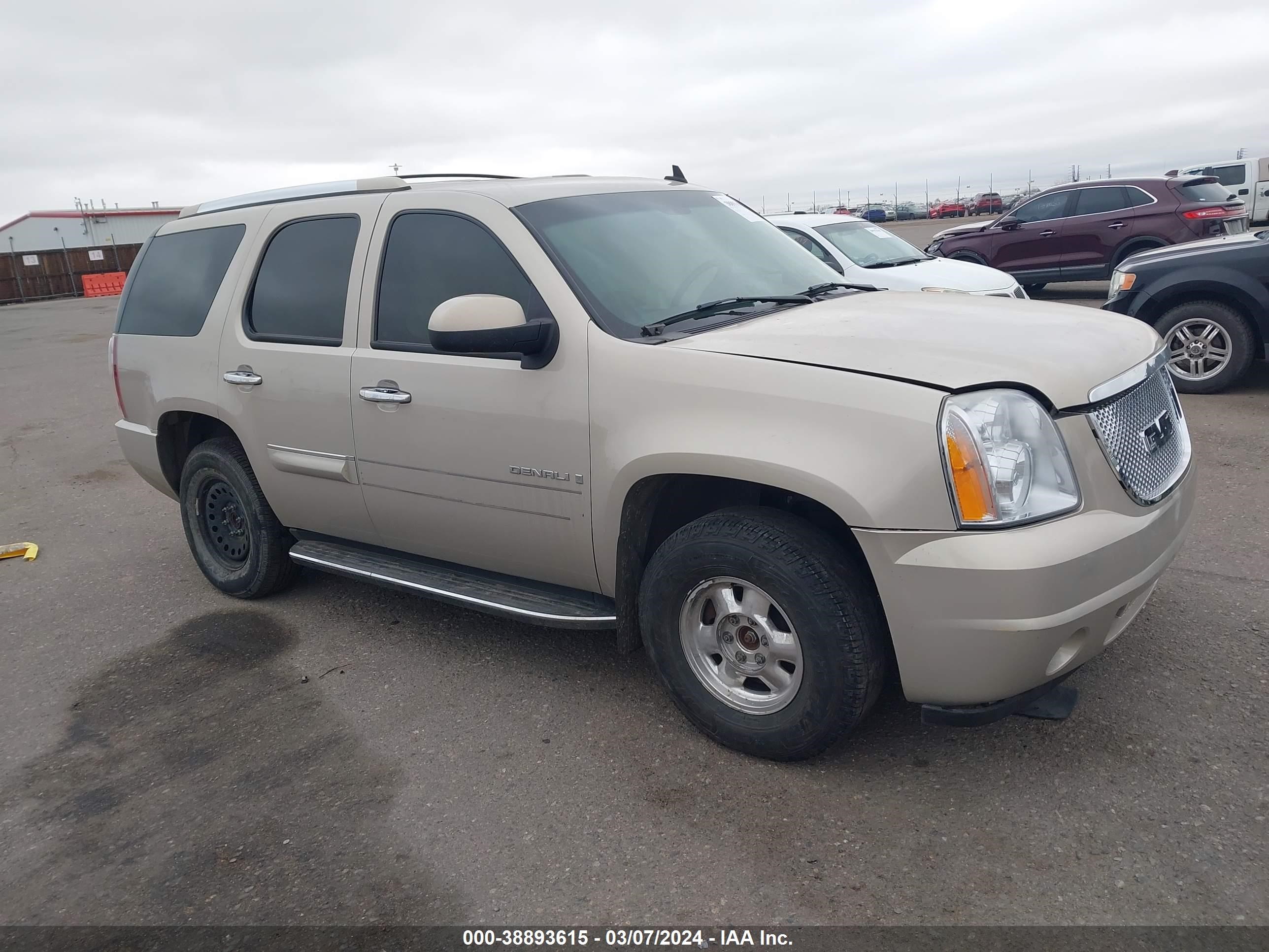 GMC YUKON 2007 1gkfk63847j179547