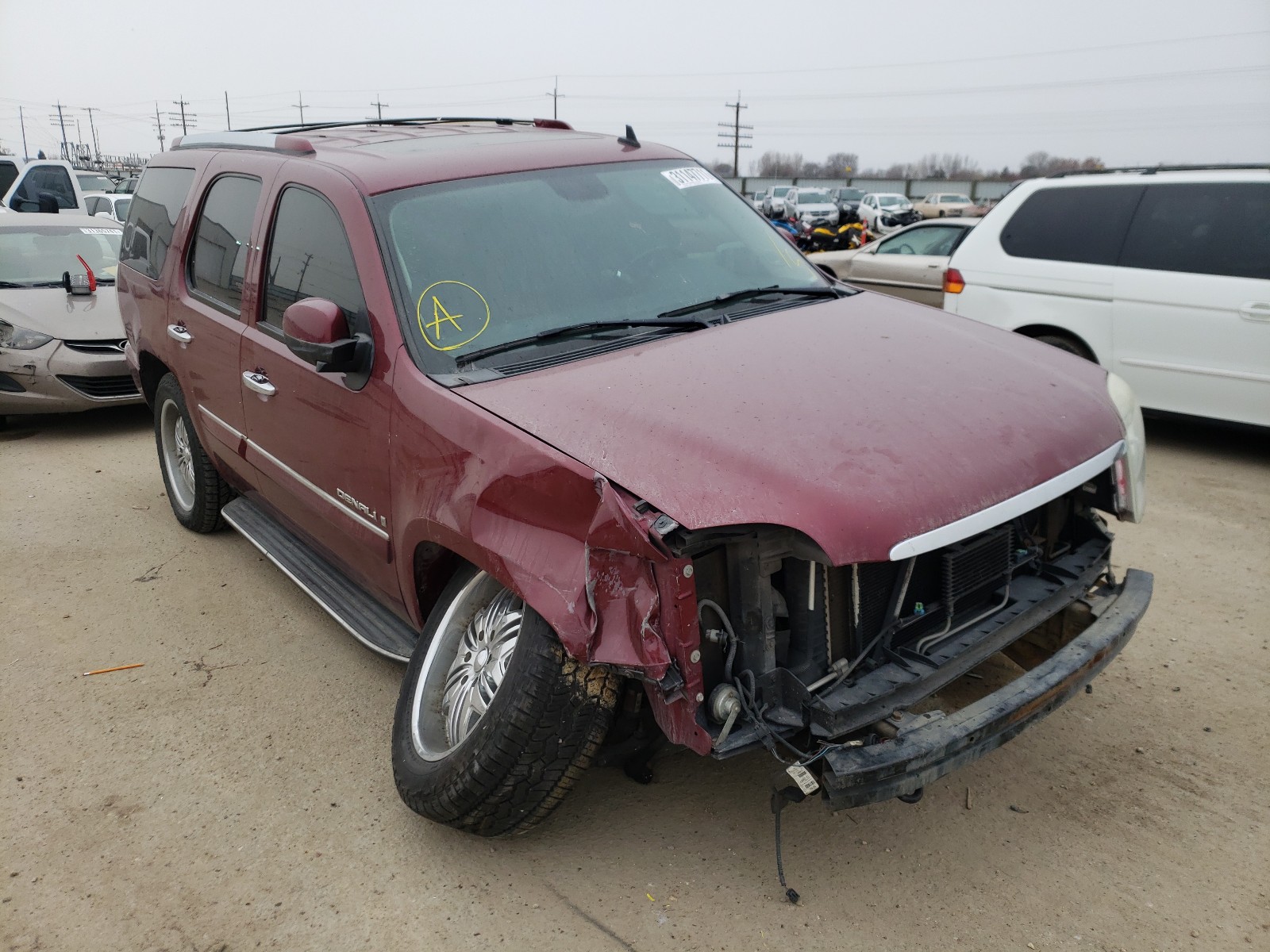 GMC YUKON DENA 2007 1gkfk63847j182318