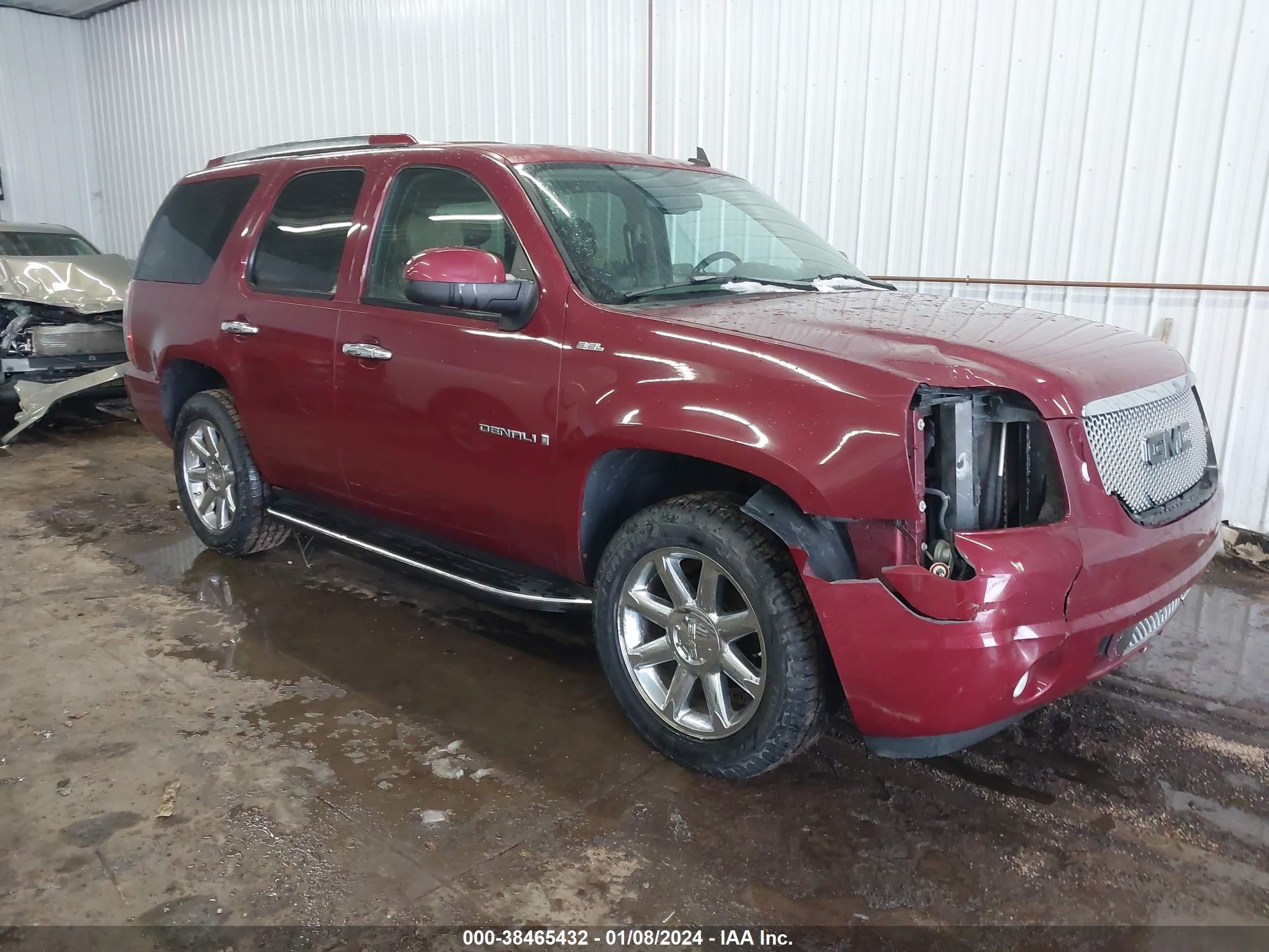 GMC YUKON 2007 1gkfk63857j317693