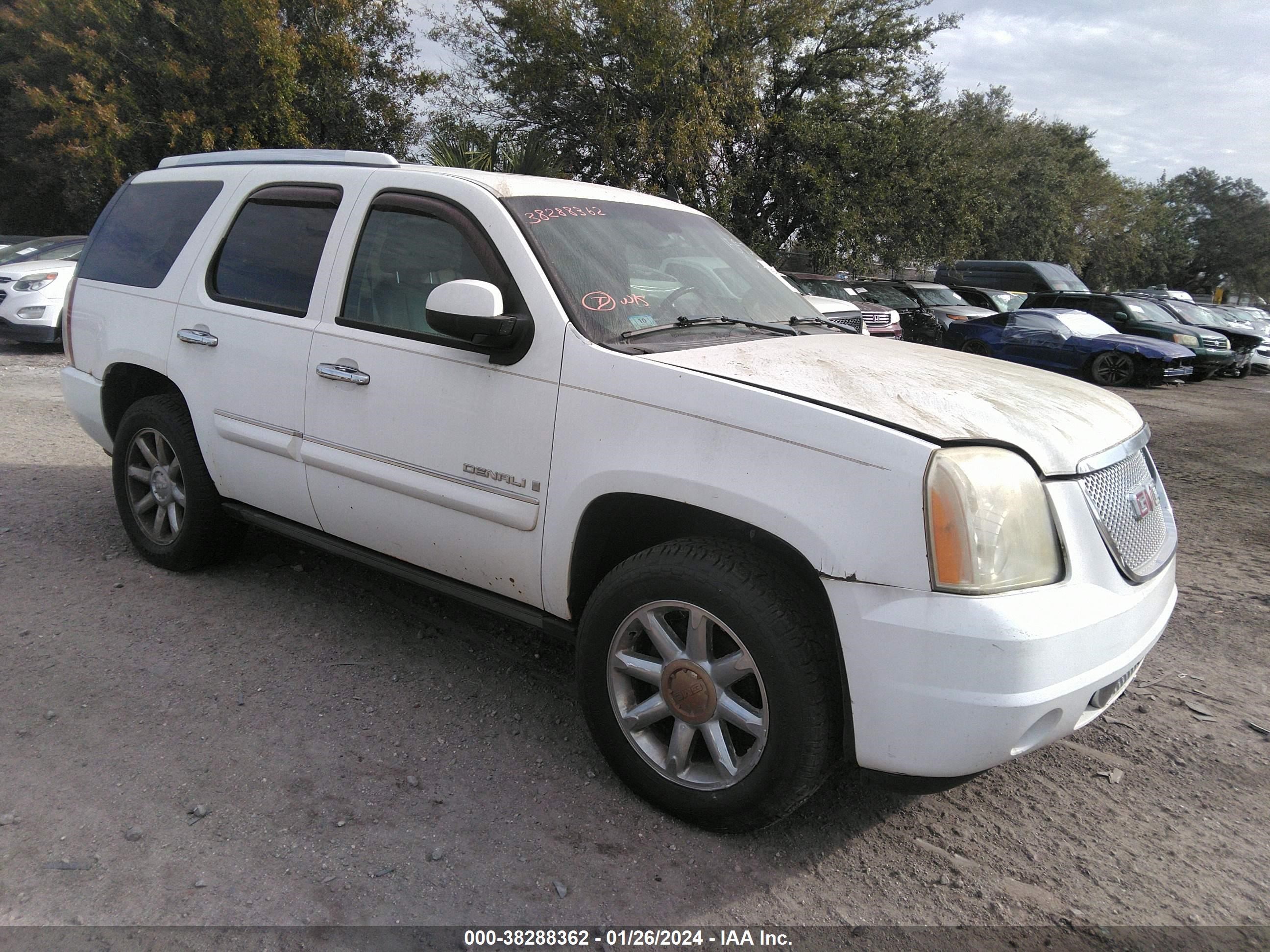 GMC YUKON 2008 1gkfk63878j116590