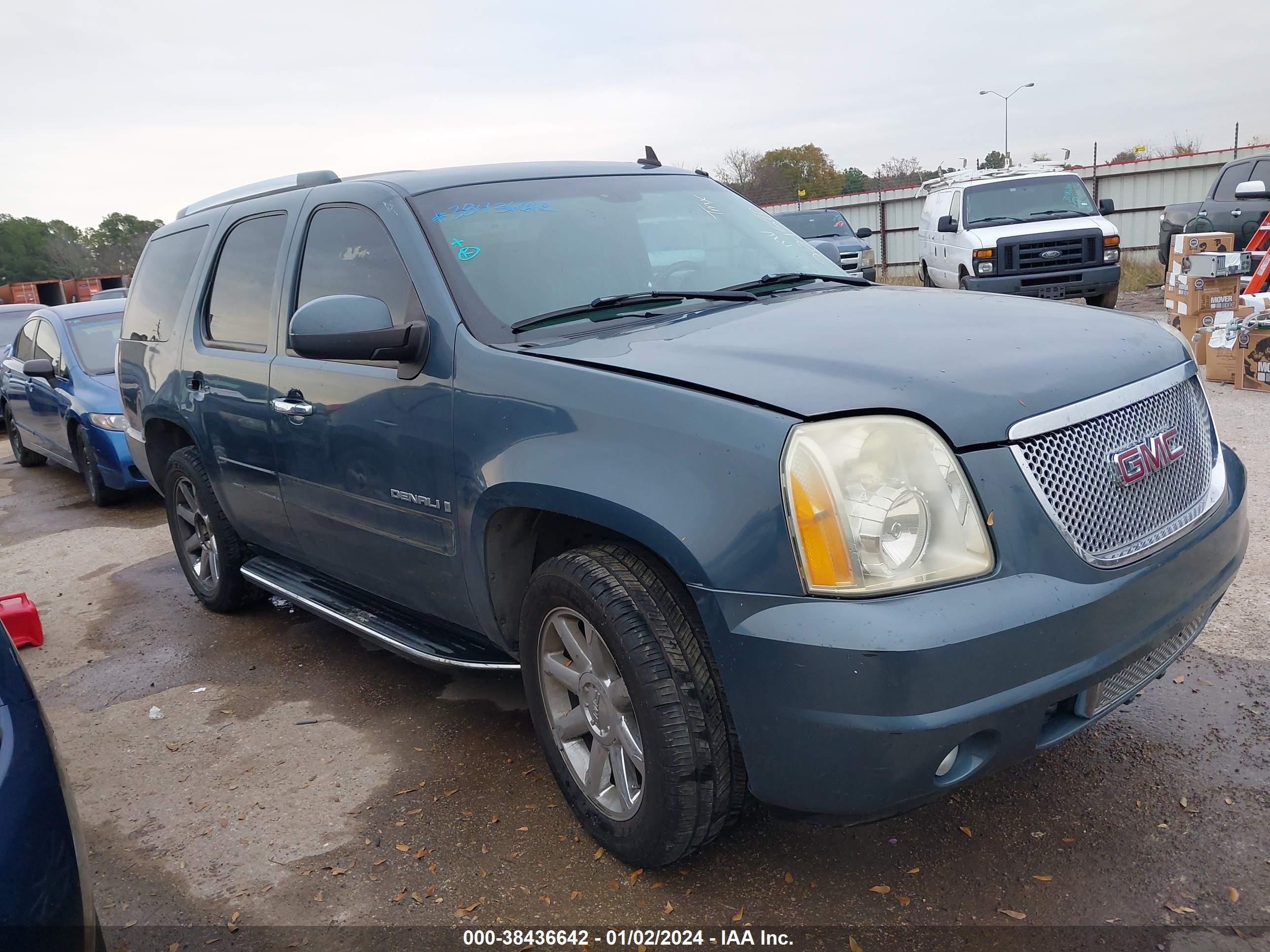 GMC YUKON 2007 1gkfk63887j221590