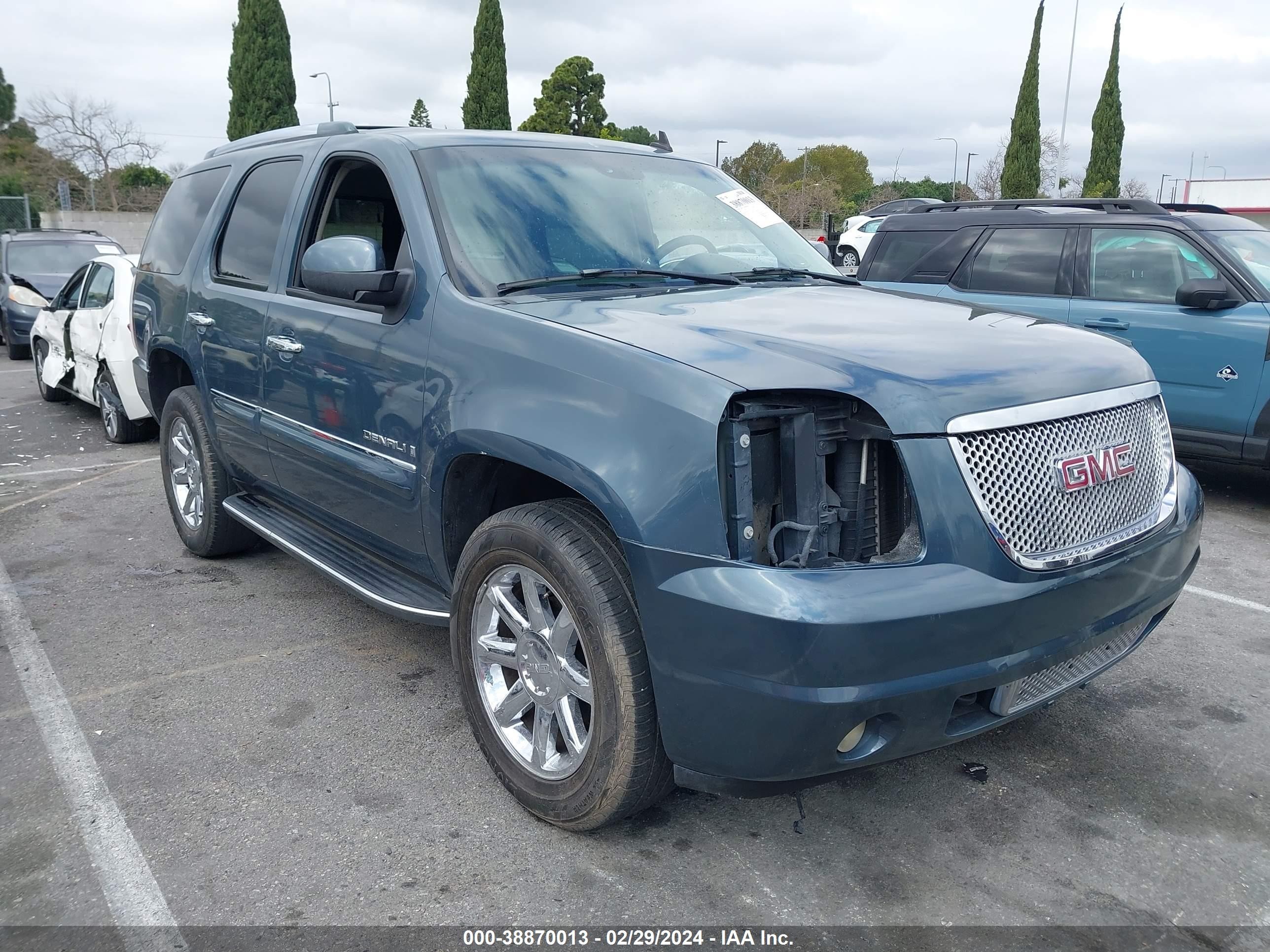 GMC YUKON 2007 1gkfk638x7j200756