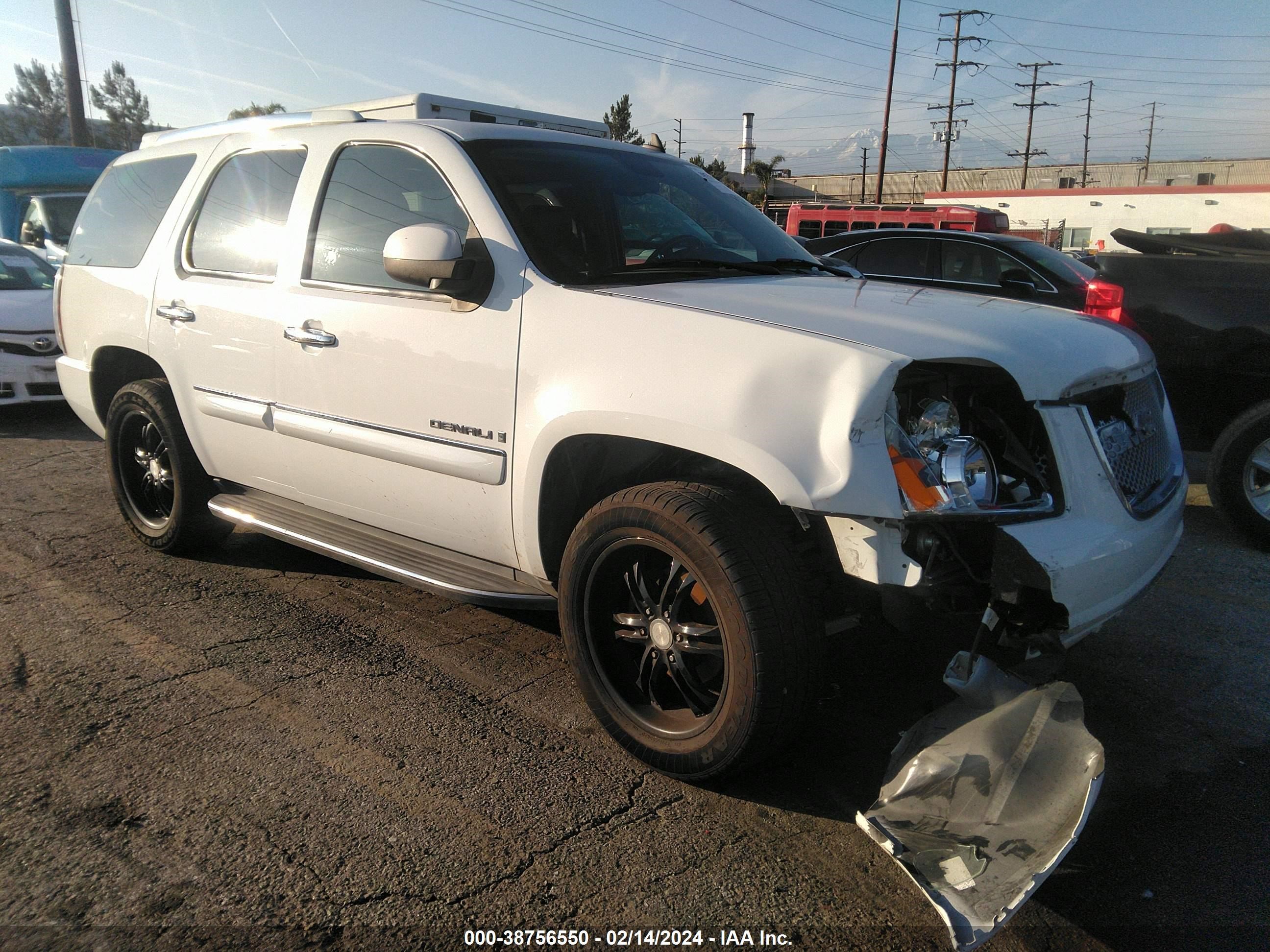 GMC YUKON 2007 1gkfk638x7j253165