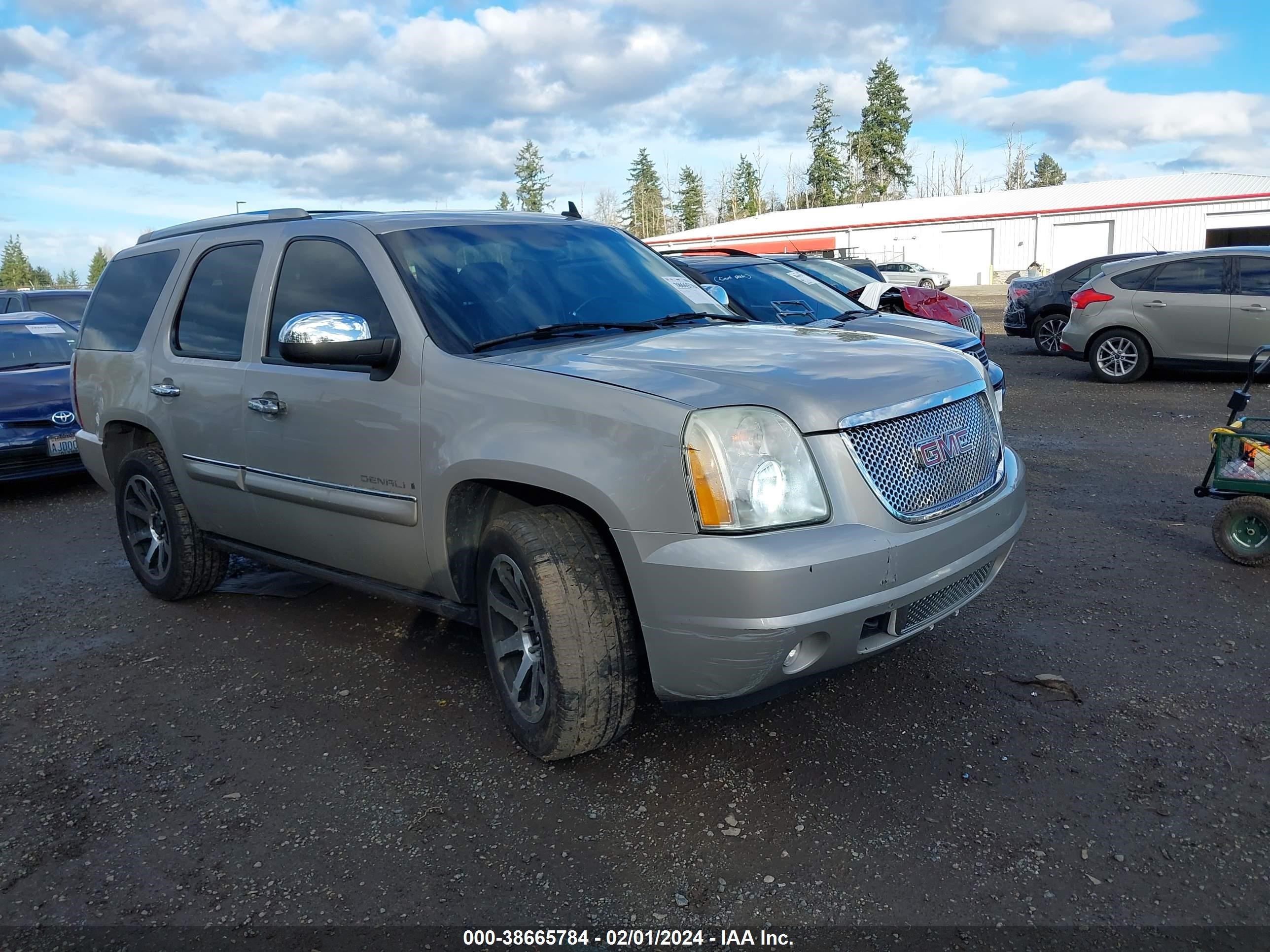 GMC YUKON 2007 1gkfk638x7j284027