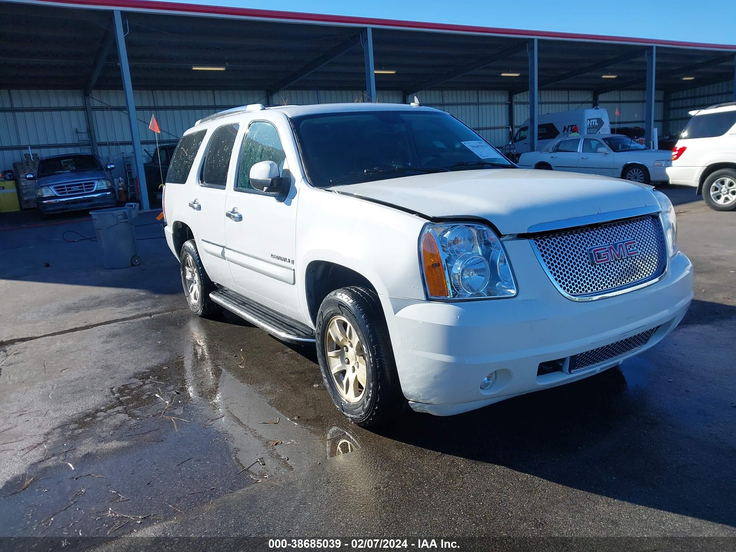 GMC YUKON 2007 1gkfk638x7j370504