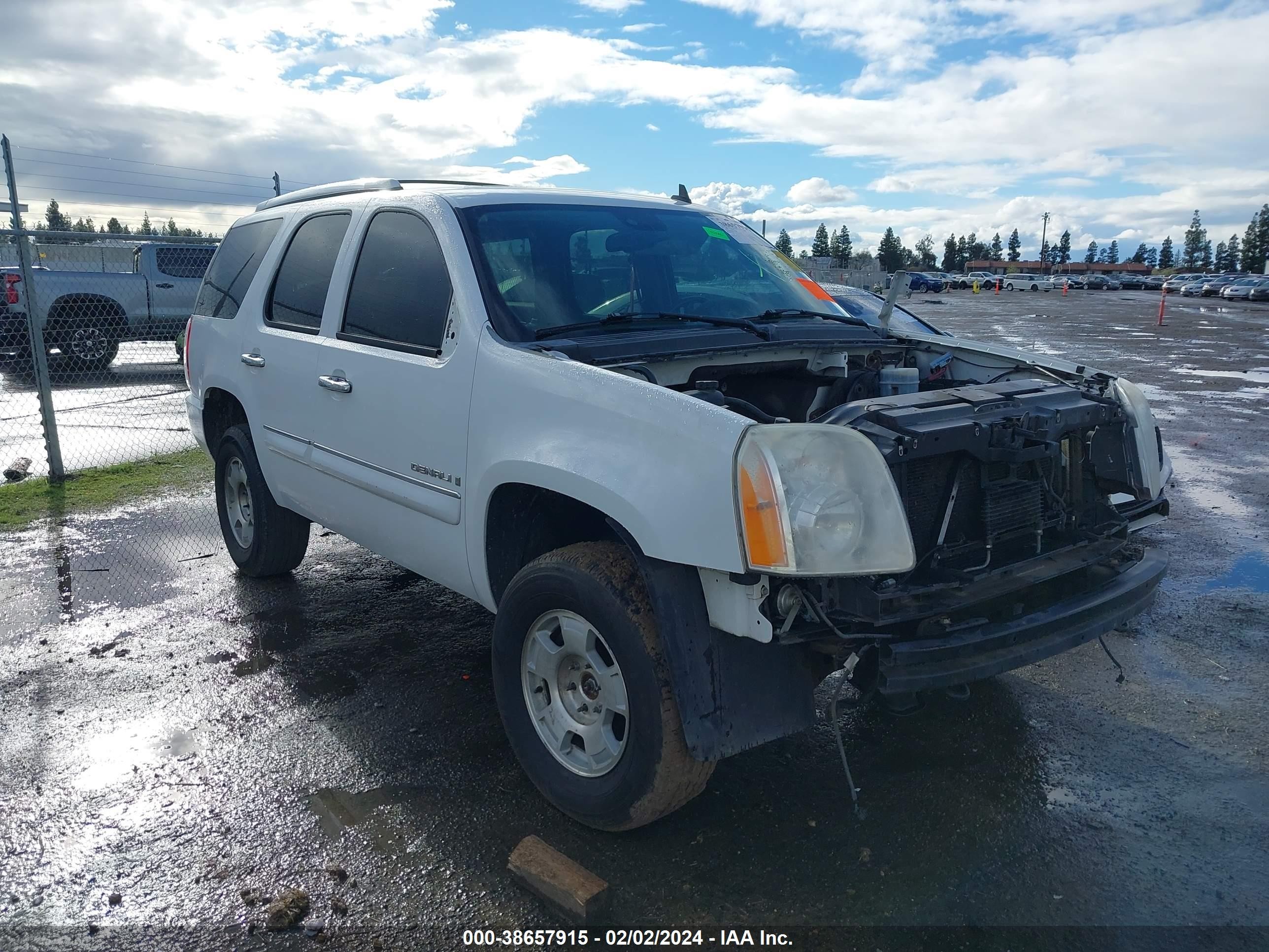 GMC YUKON 2008 1gkfk638x8j169784